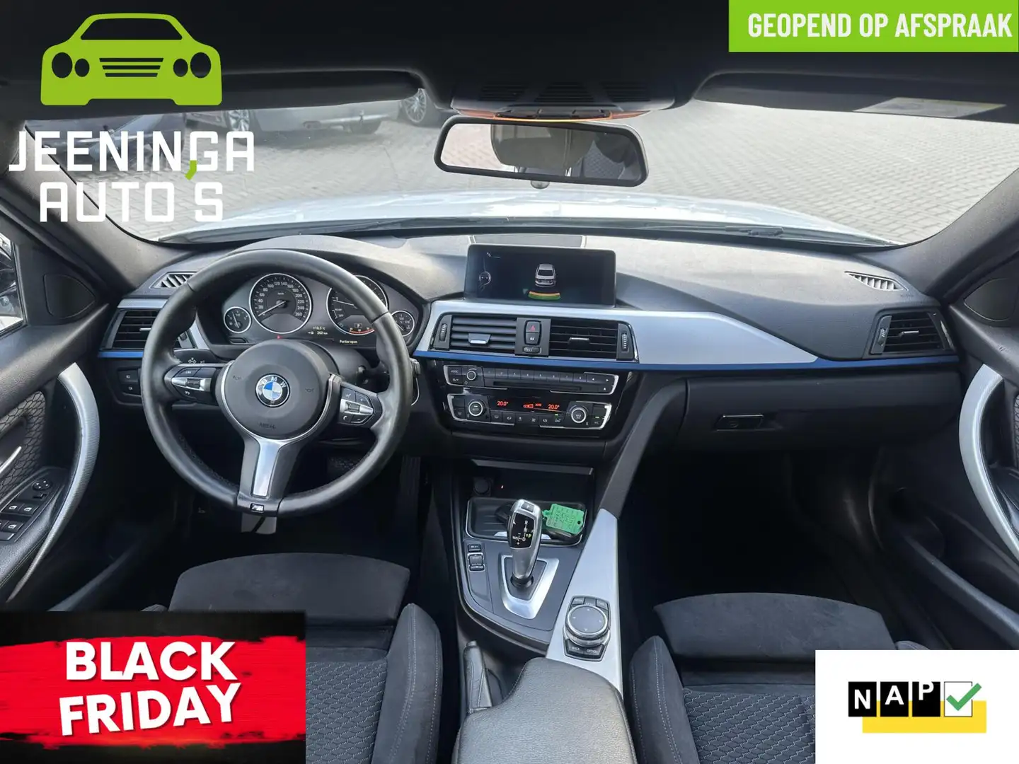 BMW 316 3-serie 316i M High |AngelEyes|Navi|19"|NAP Wit - 2