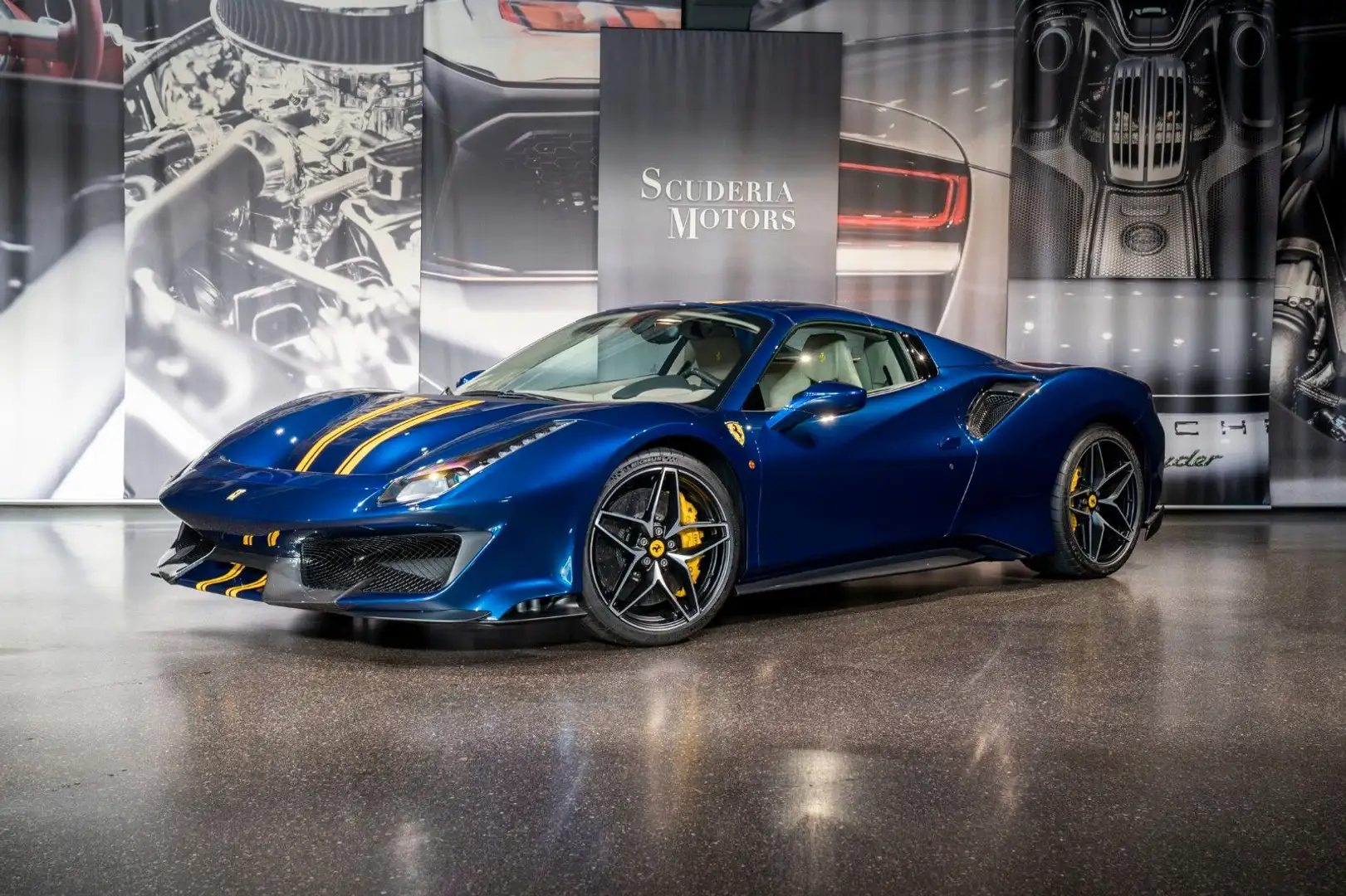 Ferrari 488 488 PISTA SPIDER | CARBON FIBRE | LIFTING Albastru - 2