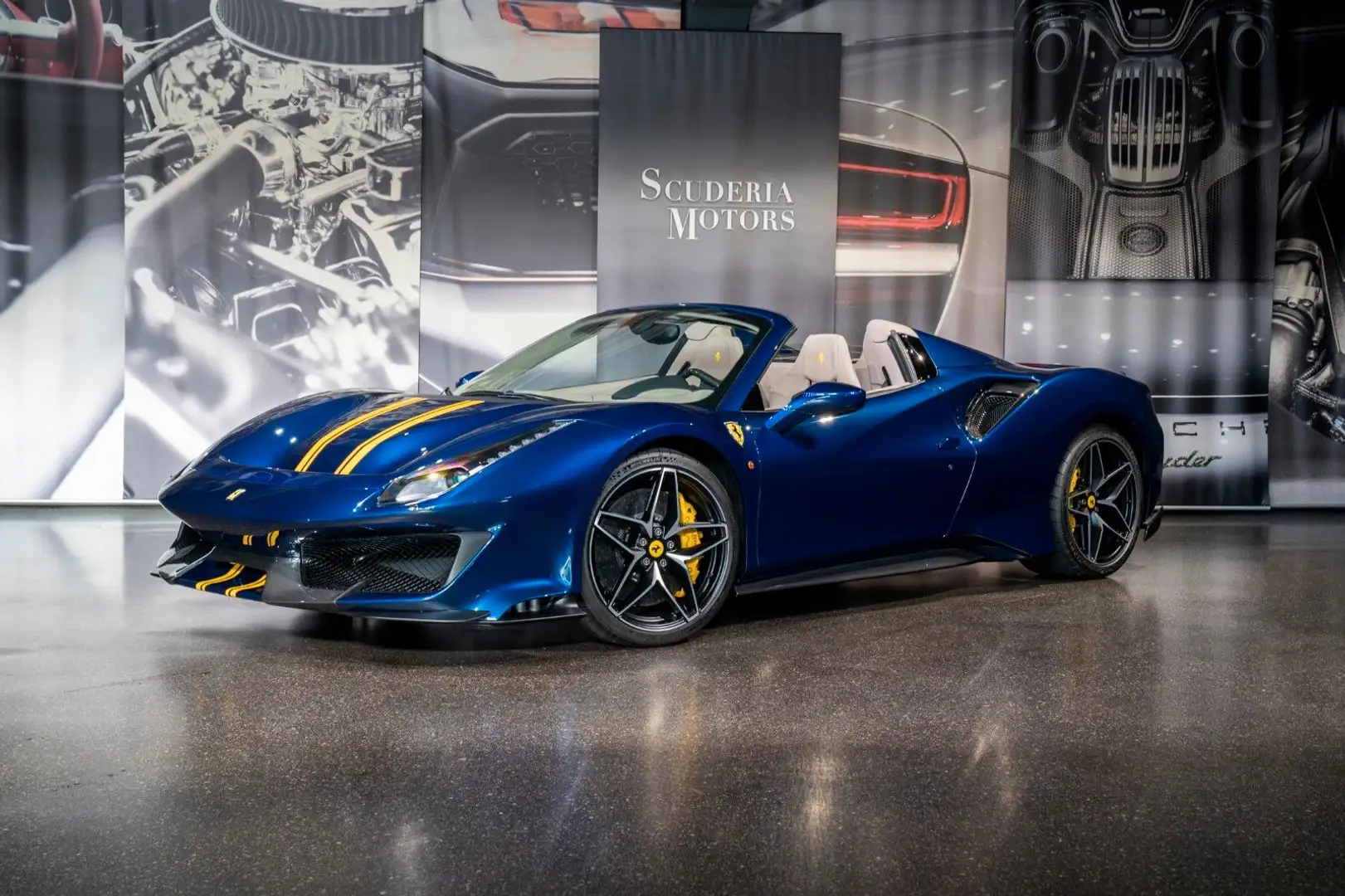 Ferrari 488 488 PISTA SPIDER | CARBON FIBRE | LIFTING Albastru - 1
