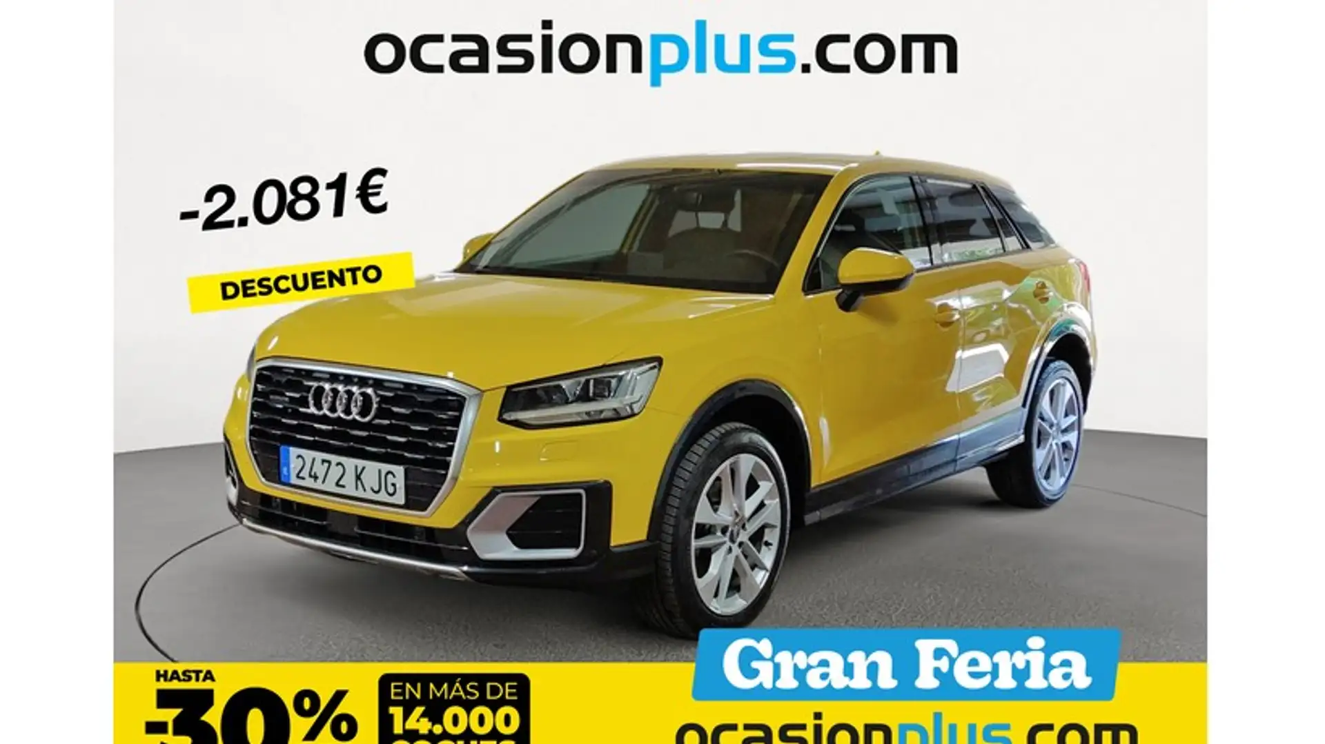 Audi Q2 2.0TDI Design edition Q. S tronic 140kW Gelb - 1