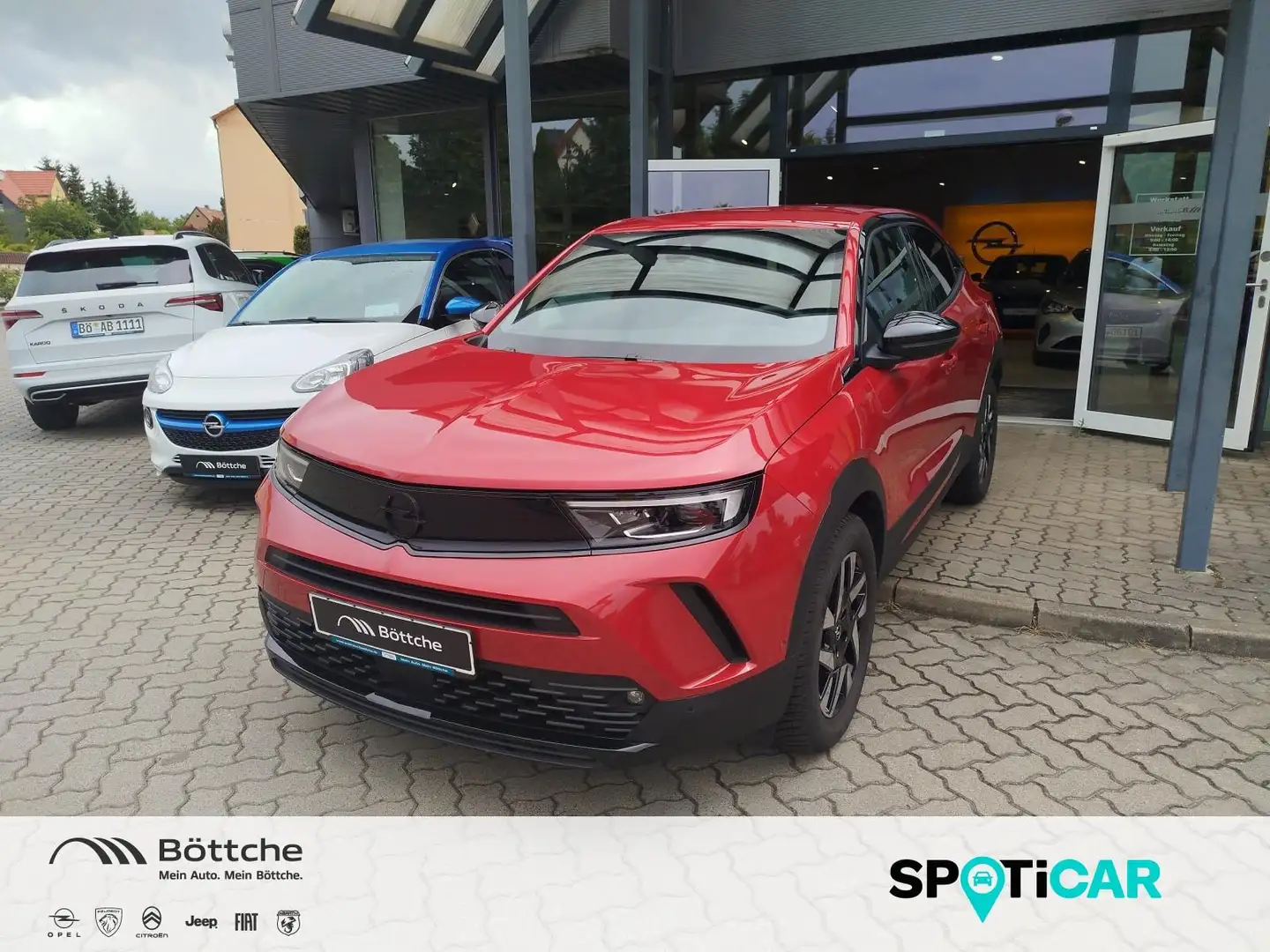 Opel Mokka GS Line Matrix/Navi/SHZ/180°Kamera/Allwetter Rot - 1