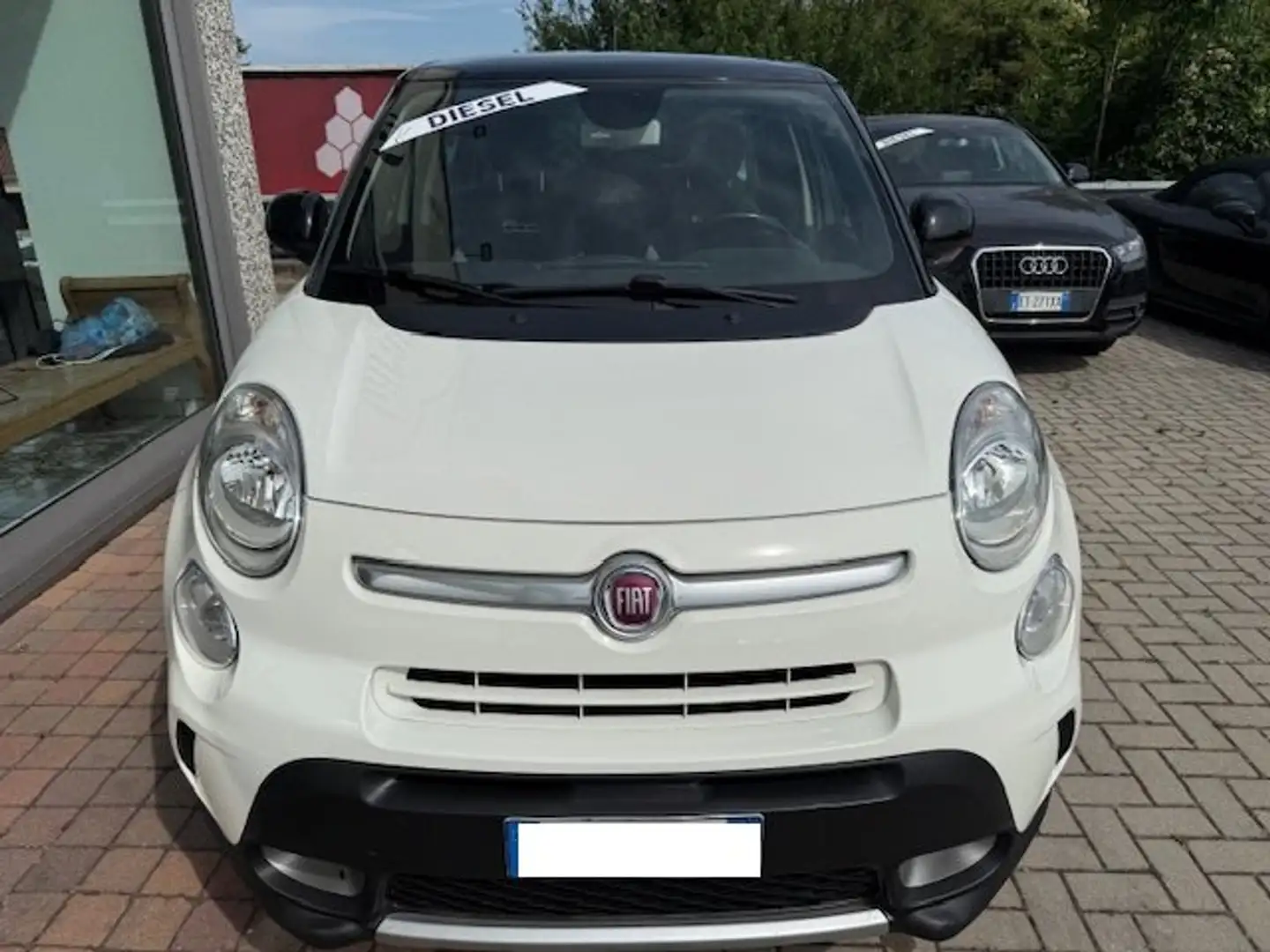 Fiat 500L 500L 1.3 mjt Trekking 95cv Weiß - 2