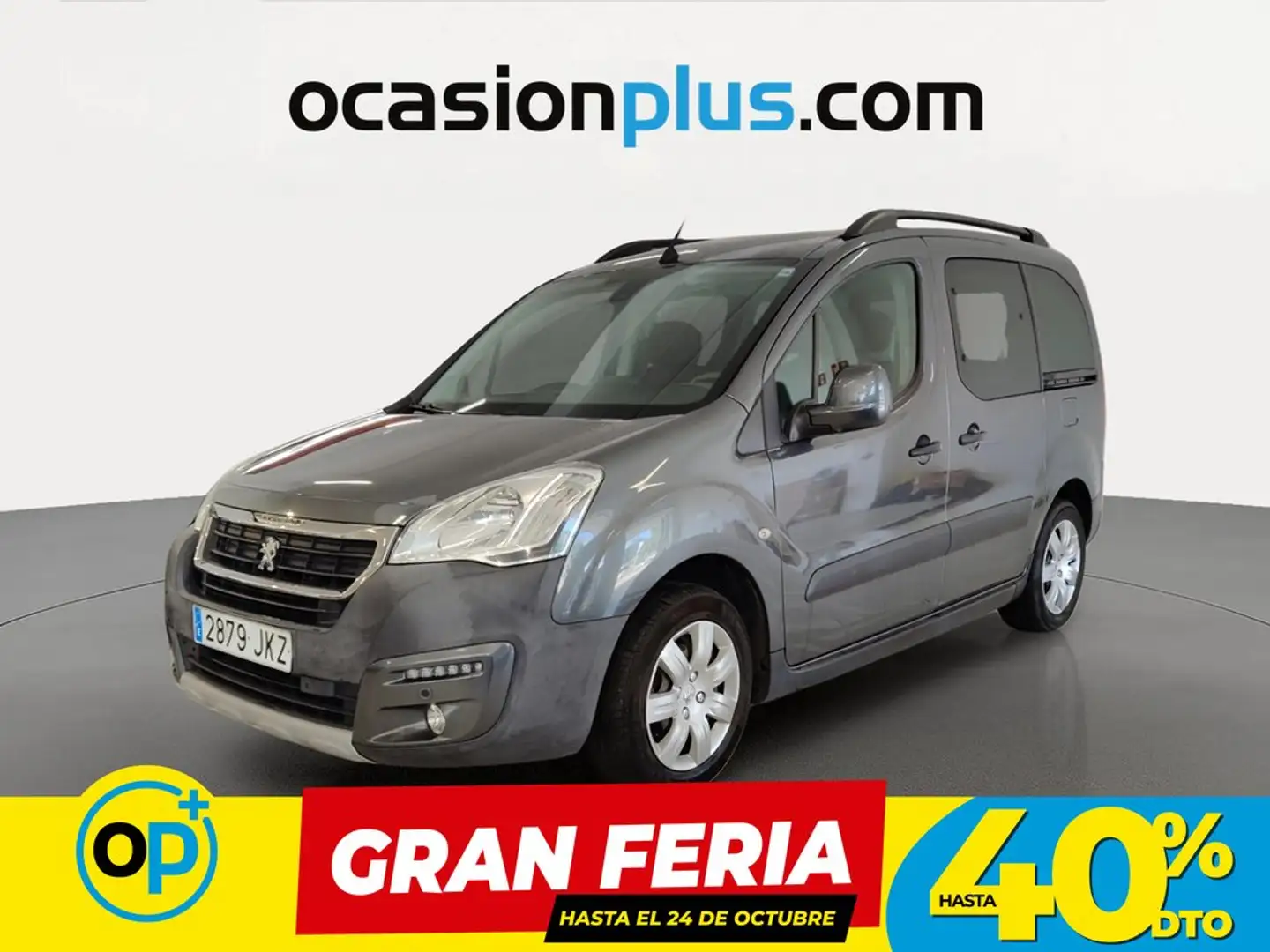 Peugeot Partner Tepee 1.6BlueHDI Outdoor 120 Gris - 1