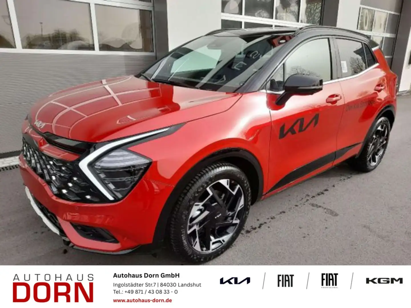 Kia Sportage GT-Line 1.6D 48V AWD DCT Glasdach Sound Rot - 1
