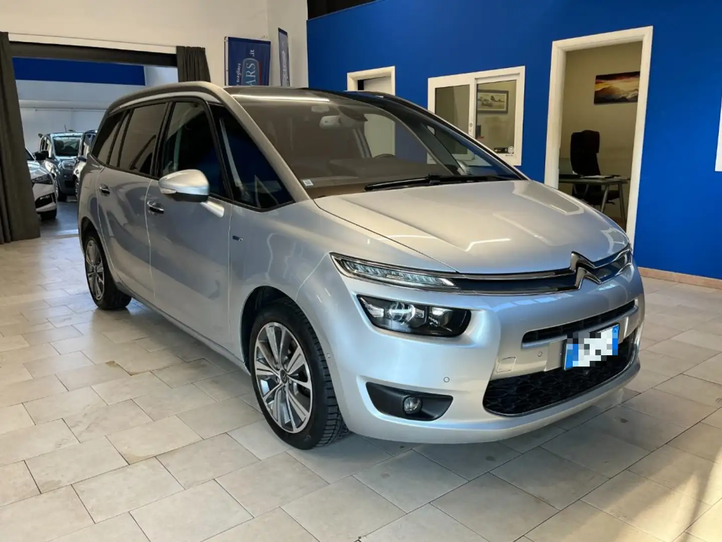 Citroen Grand C4 Picasso BlueHDi 150 S&S Exclusive 7 POSTI Срібний - 1
