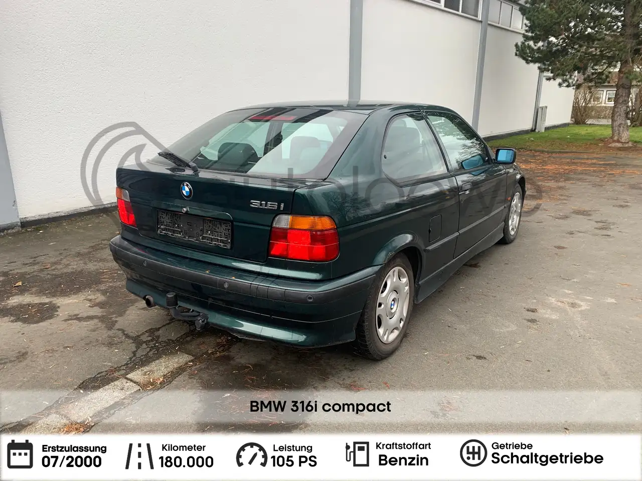 BMW 316i compact, foto 9