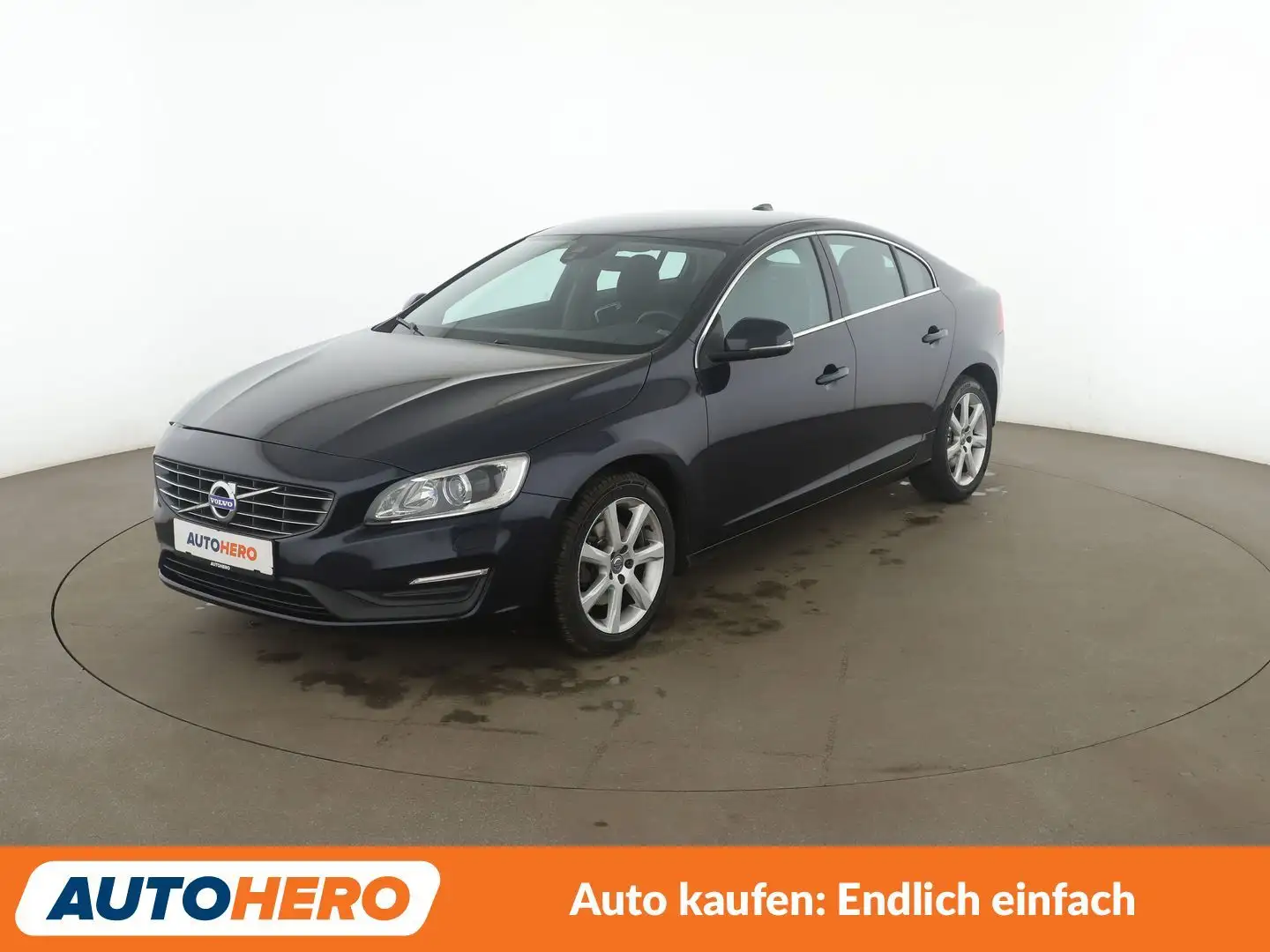 Volvo S60 1.5 Momentum Aut.*NAV*XENON*TEMP*PDC*SHZ*ALU* Blau - 1