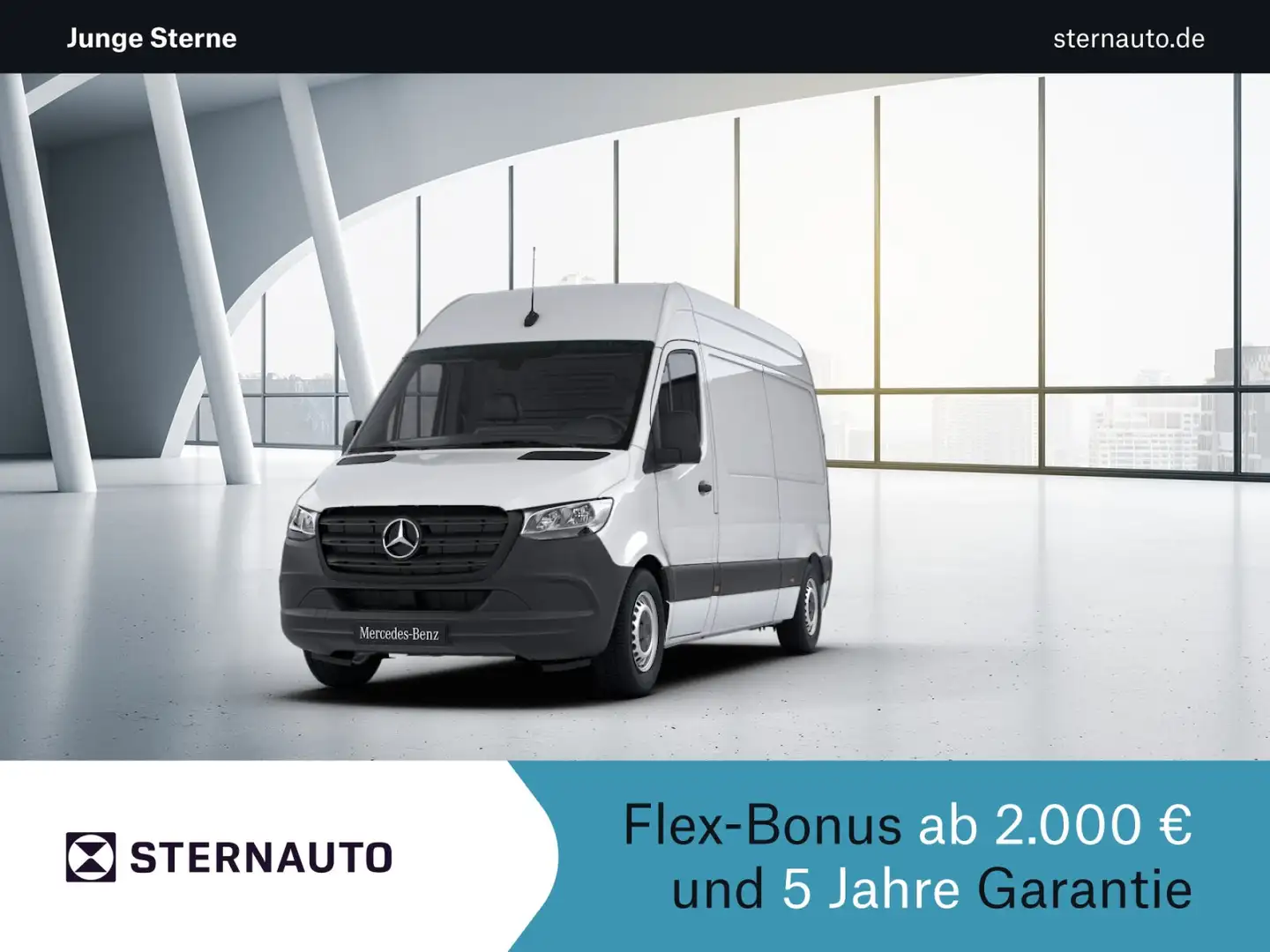 Mercedes-Benz Sprinter eSprinter 312 HD Klima/Kamera/Sitzhzg./Radio Blanc - 1