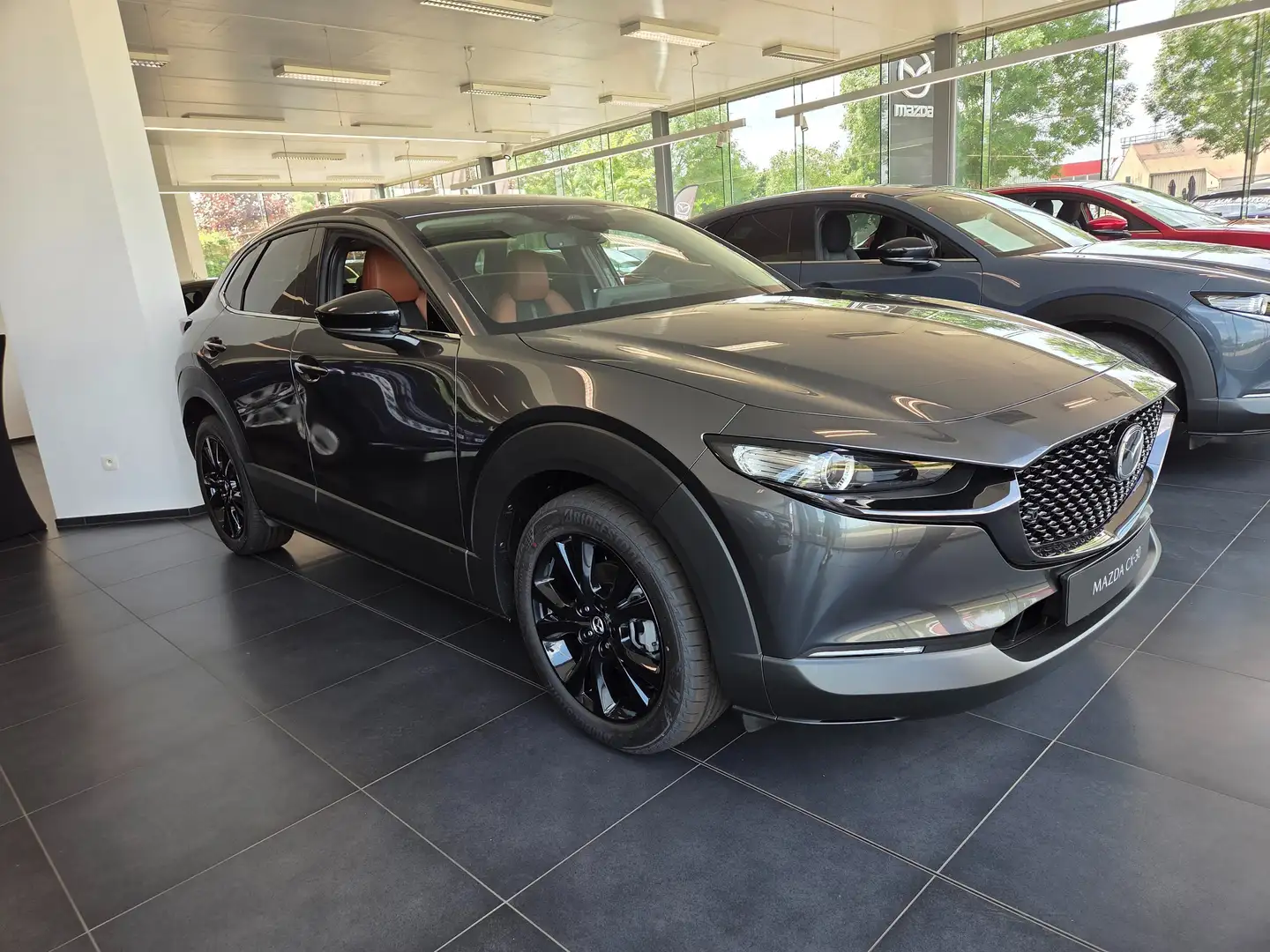 Mazda CX-30 2.0i SKYACTIV-X MHE Nagisa STOCKPROMO Gris - 1