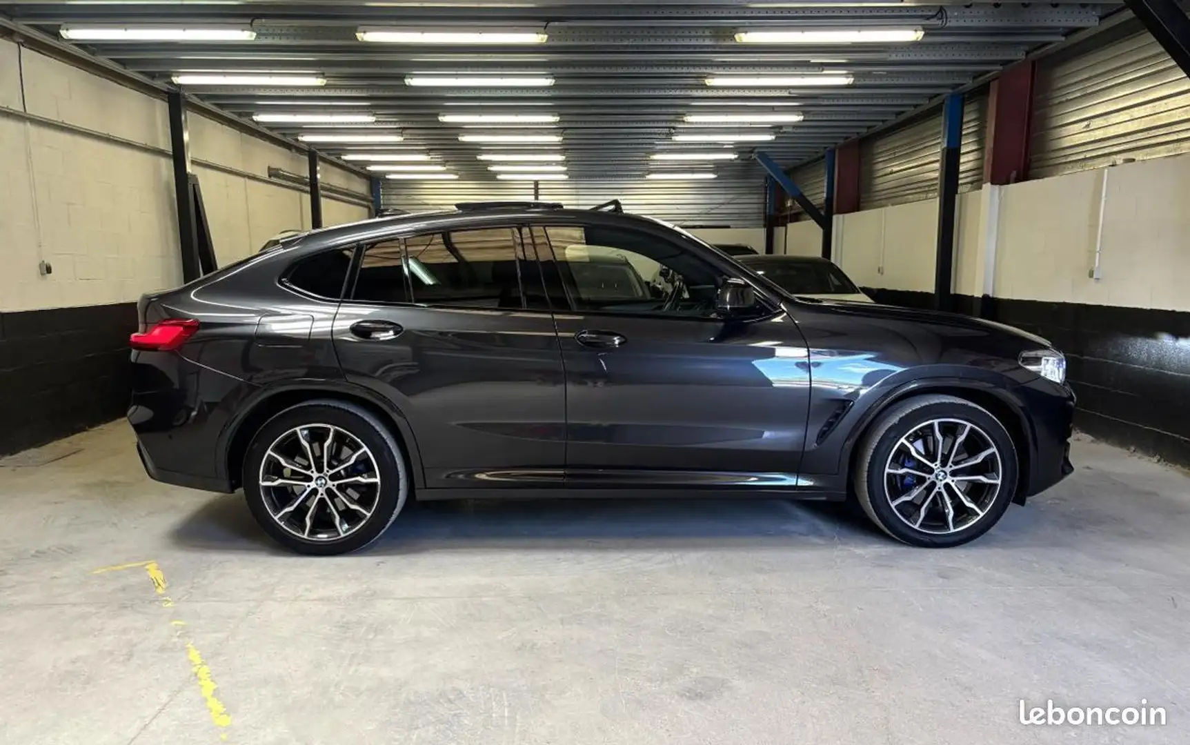BMW X4 G02 30i 30ia xDrive30i 252 ch BVA8 M Sport 1e main Gris - 2