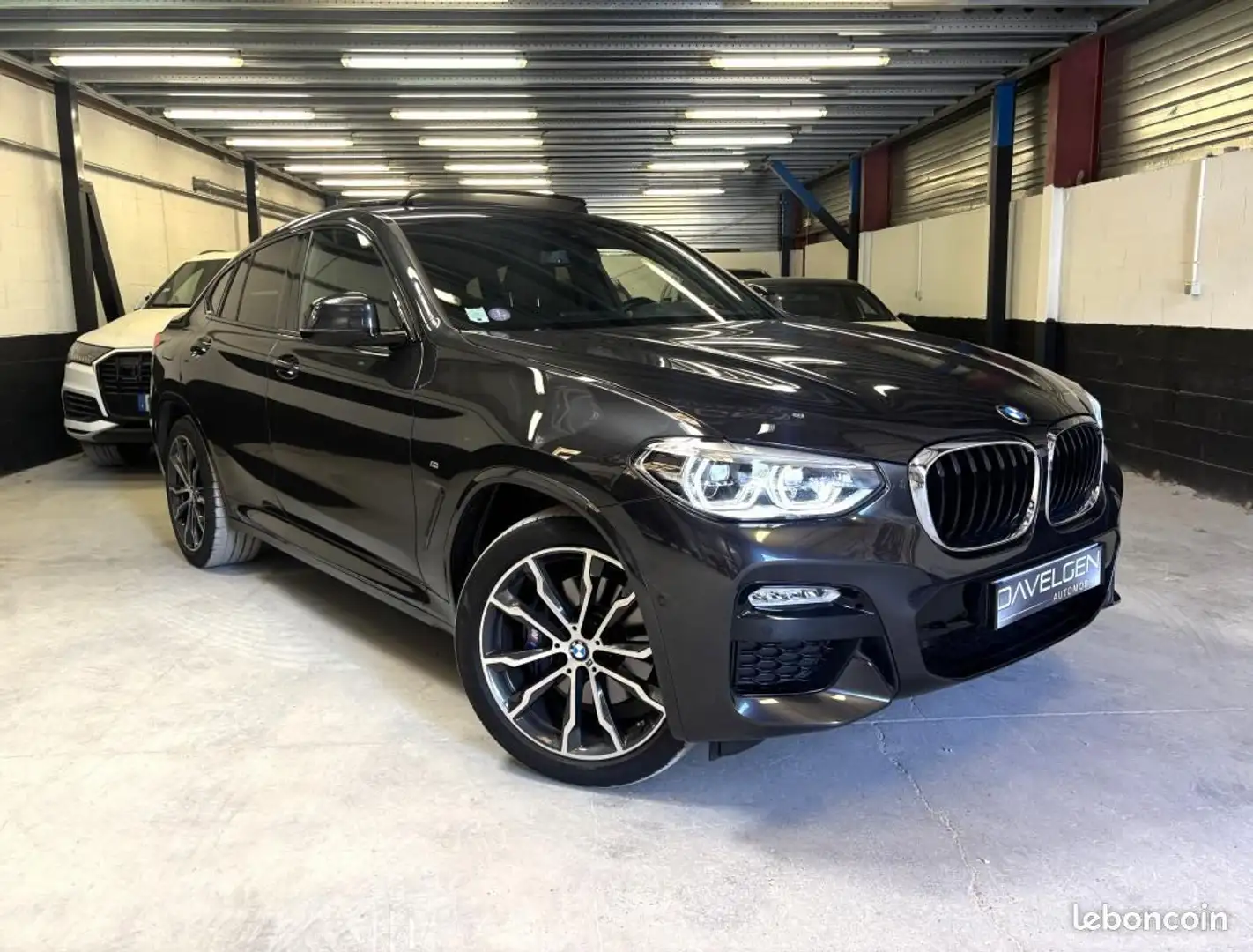 BMW X4 G02 30i 30ia xDrive30i 252 ch BVA8 M Sport 1e main Gris - 1