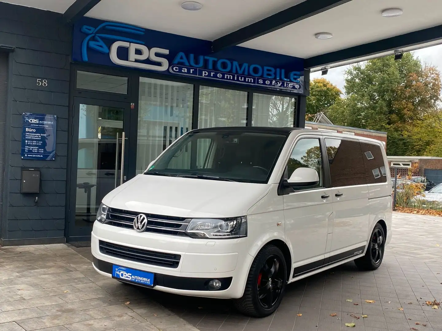 Volkswagen T5 Multivan Edition 25 4Motion Blanc - 1