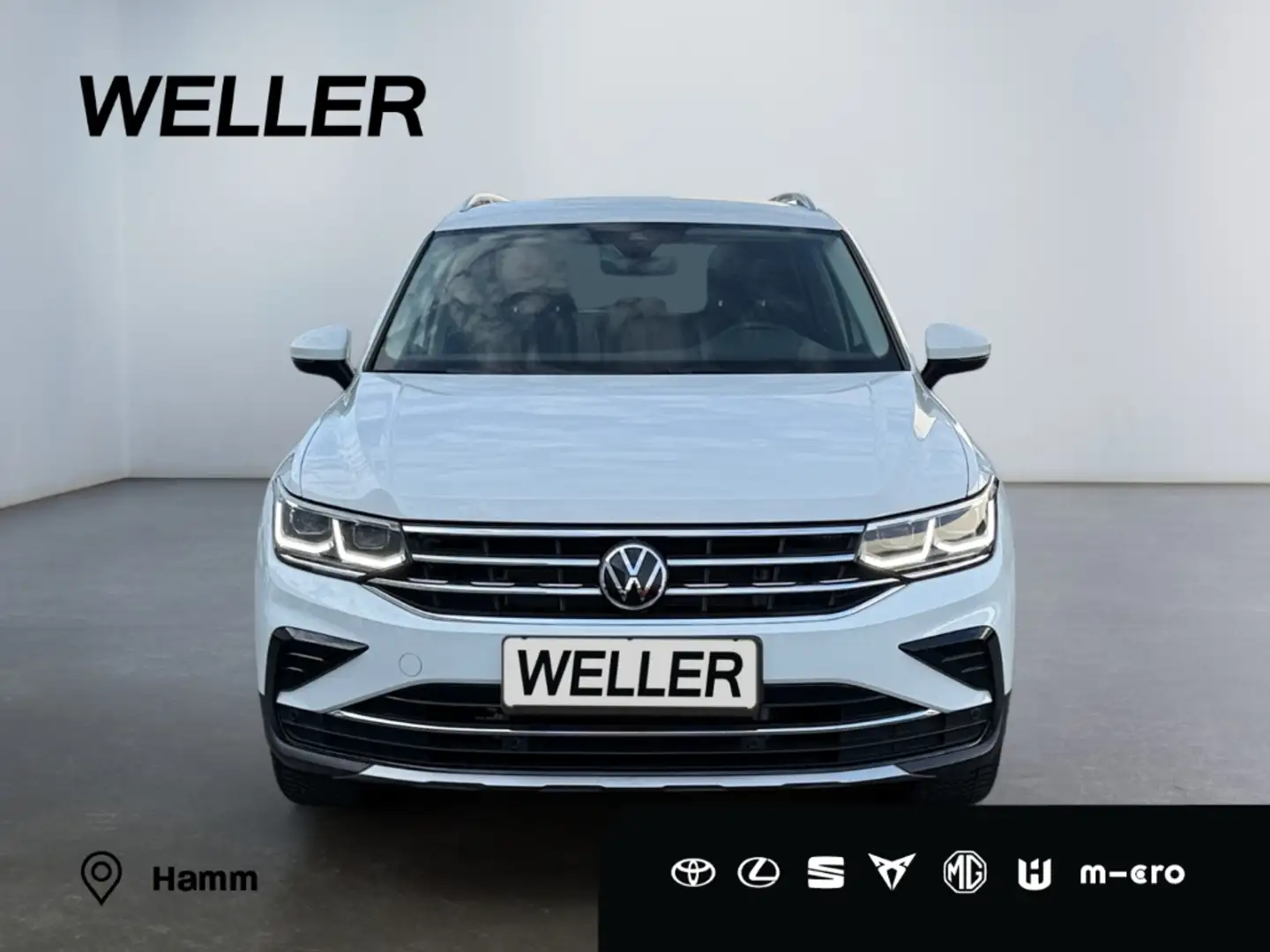 Volkswagen Tiguan 1.4 eHybrid DSG Elegance *Matrix*360°*SHZ* Weiß - 2