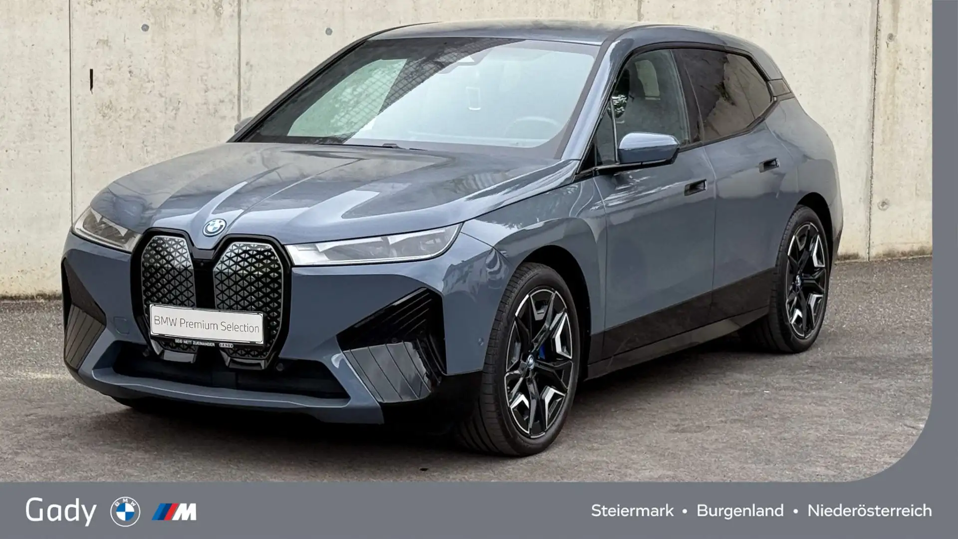BMW iX xDrive40 Sportpaket Grau - 1