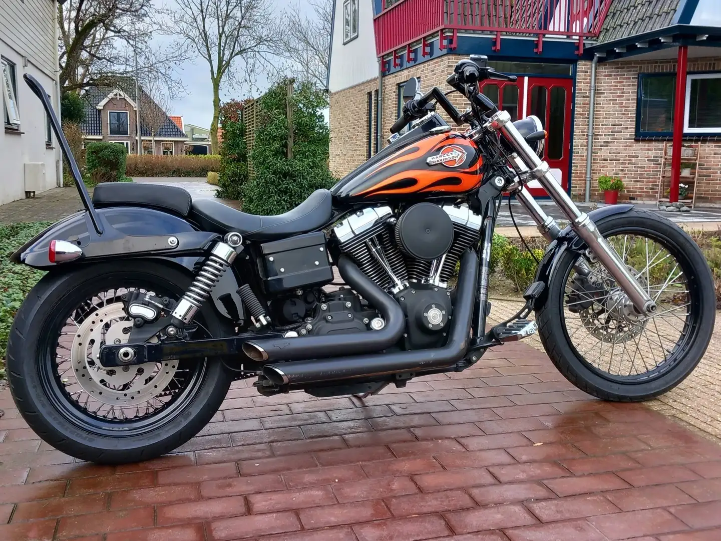 Harley-Davidson Dyna Wide Glide Negro - 1