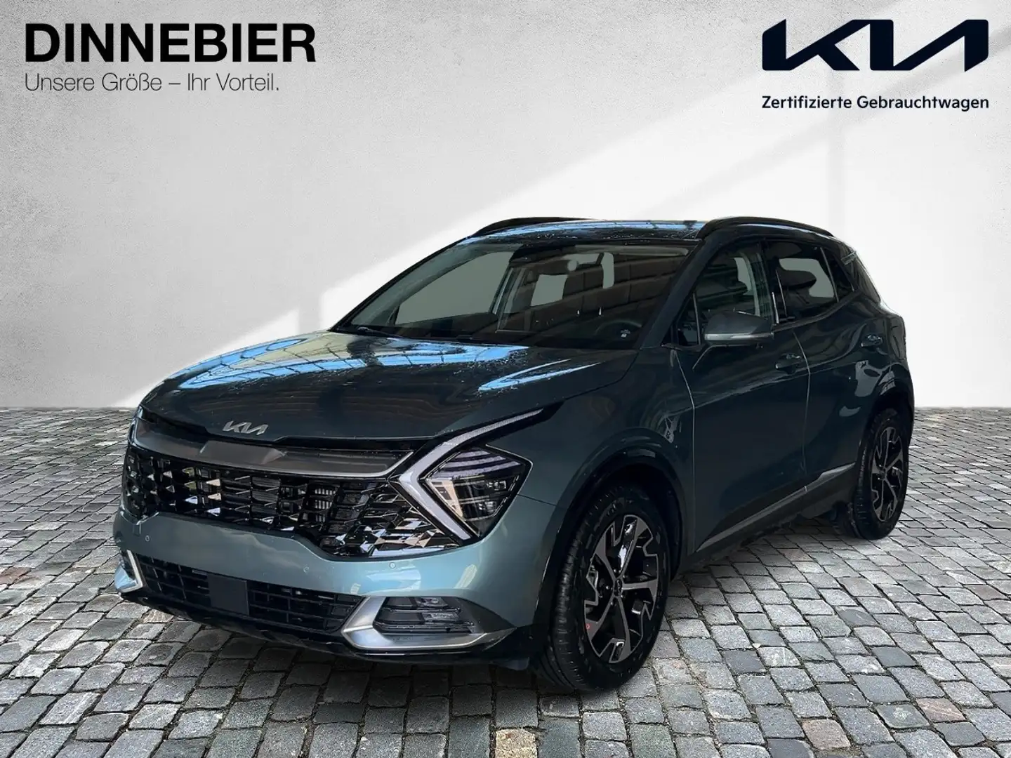 Kia Sportage Spirit 1.6T LED+360°+Glasdach+Navi Grijs - 2