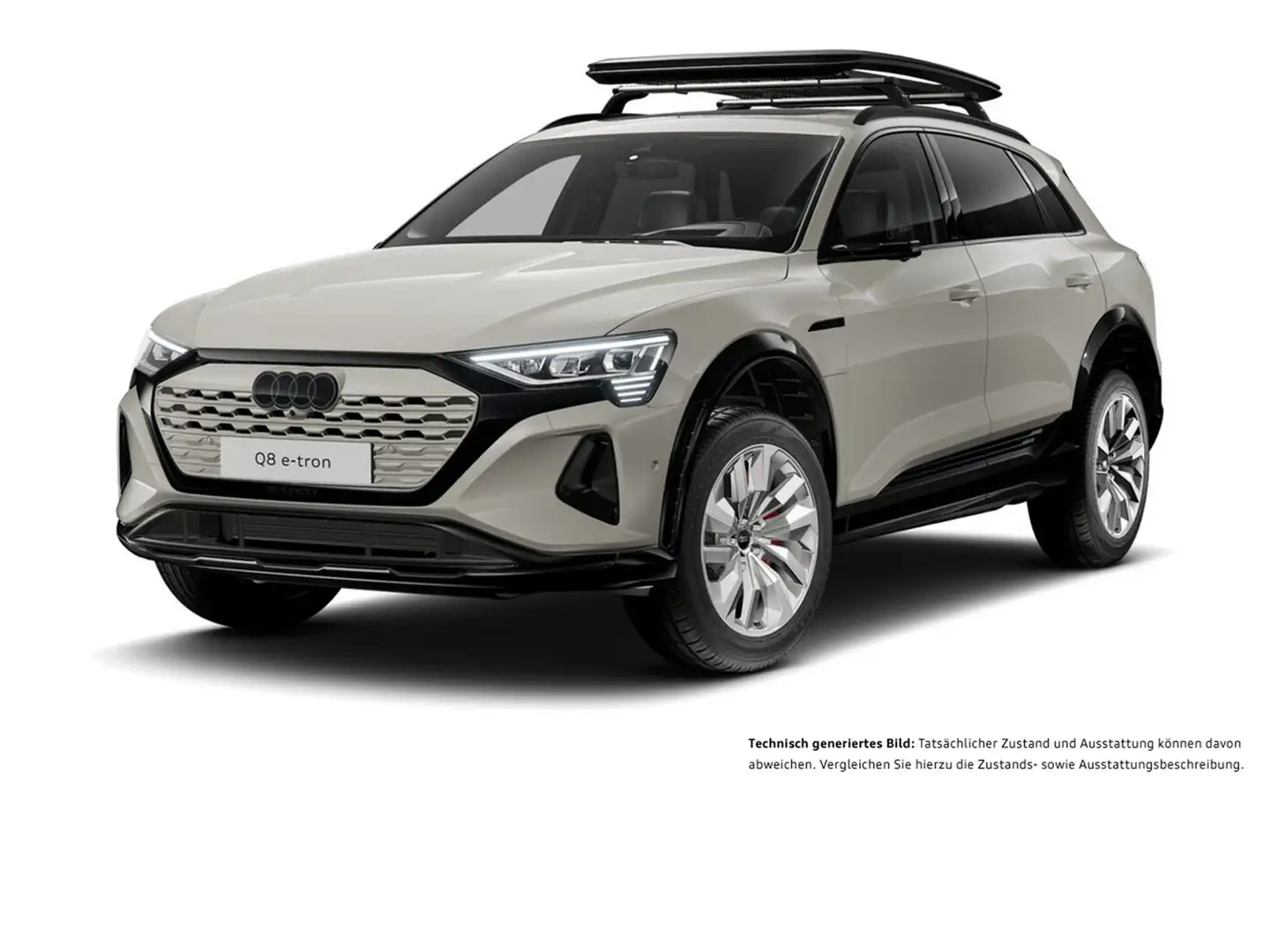 Audi Q8 e-tron 55 quattro edition Dakar PANO B&O LM20 Beige - 2