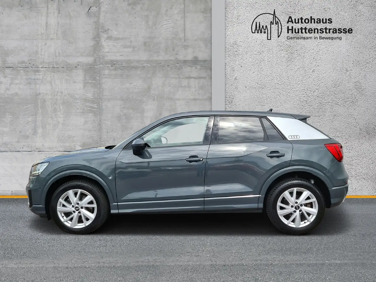 Audi Q2 35 TFSI S tronic sport LED NAVI B&O AHK 19" Gris - 2