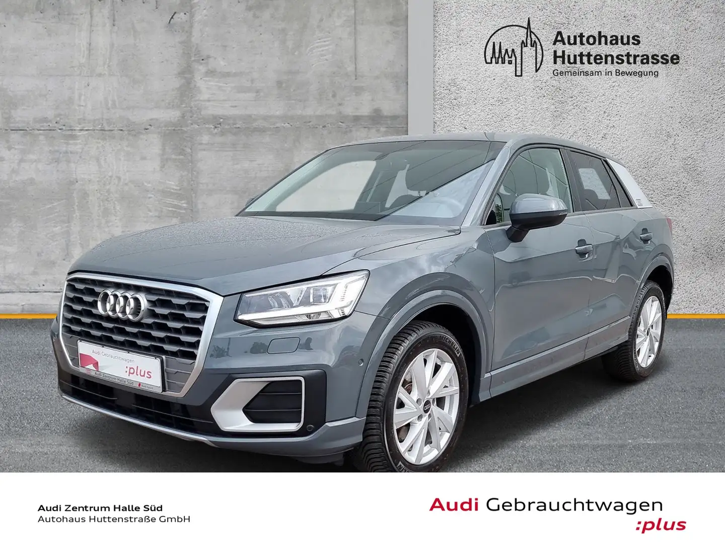 Audi Q2 35 TFSI S tronic sport LED NAVI B&O AHK 19" Gris - 1