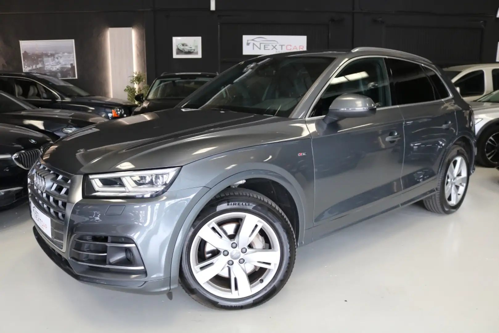 Audi Q5 3.0TDI S line quattro tiptronic Gris - 1