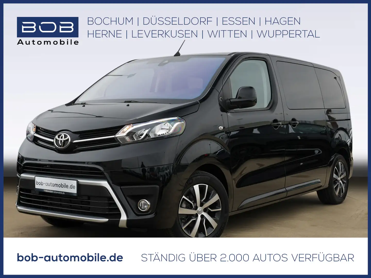 Toyota Proace Verso 2.0 D-4D L1 Team D  Kamera+Navi+SHZ+PDC+DAB+ Black - 1