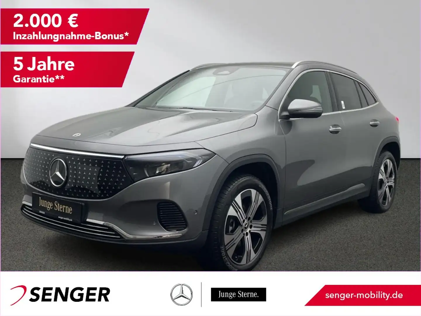 Mercedes-Benz EQA 300 4M Electric-Art Panorama Head-Up 19Zoll Grigio - 1