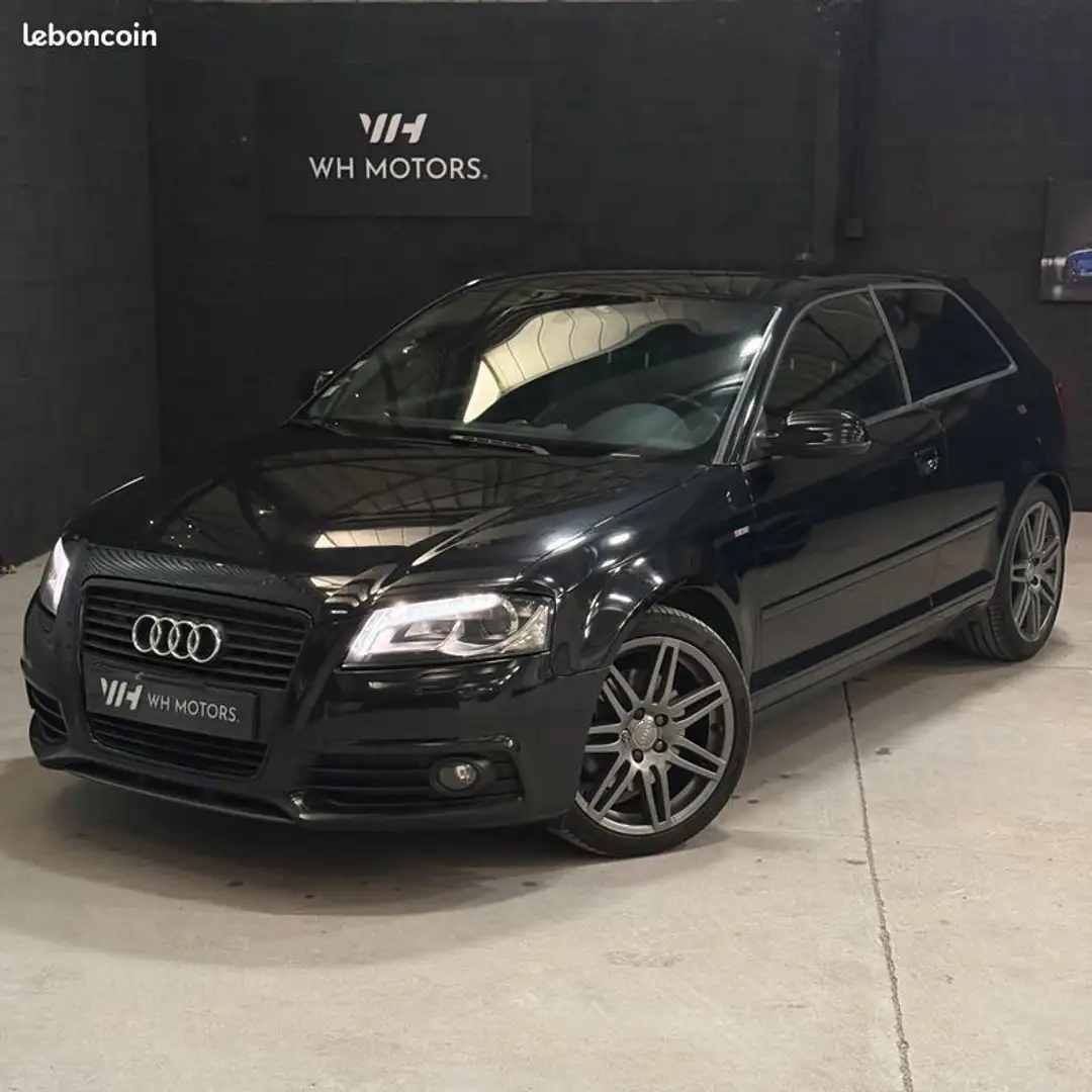 Audi A3 2.0 TDI 170 S line plus tronic Fekete - 1