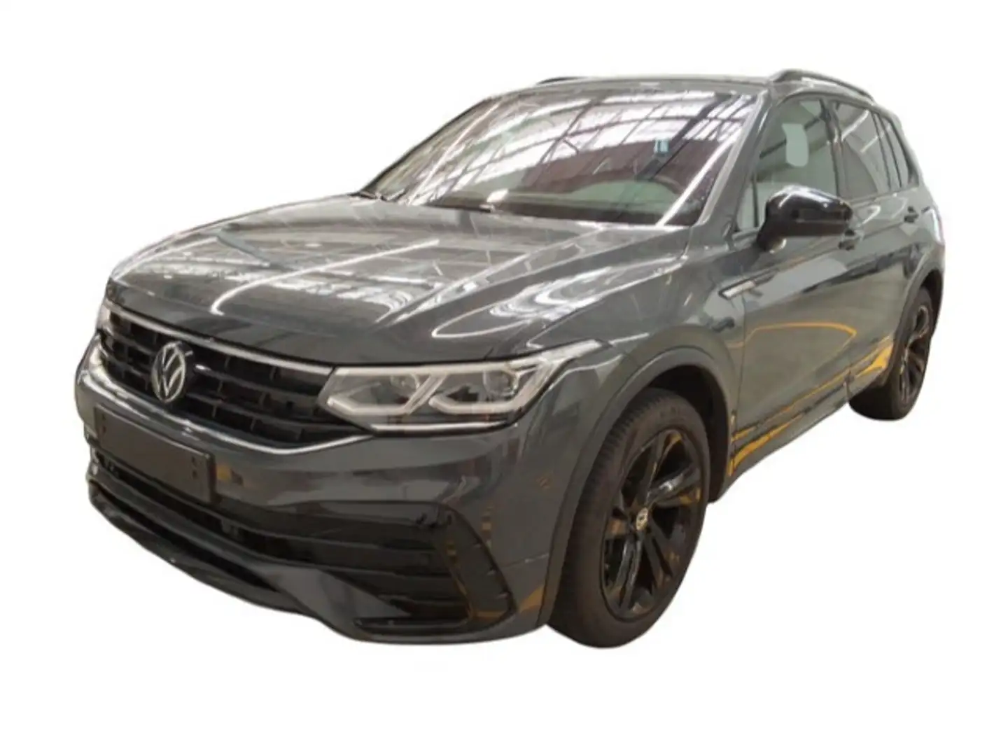 Volkswagen Tiguan 2.0 TDI DSG 4M 200PS R-LINE BLACK AHK KAM Grau - 2