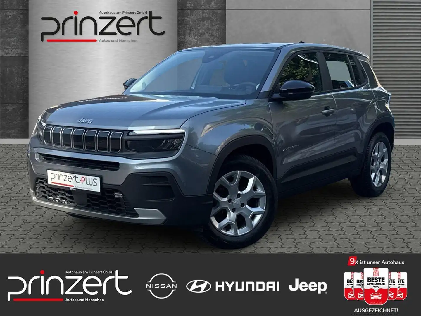 Jeep Avenger 1.2 T-GDI "Altitude" *180° Kamera*JBL* Grau - 1
