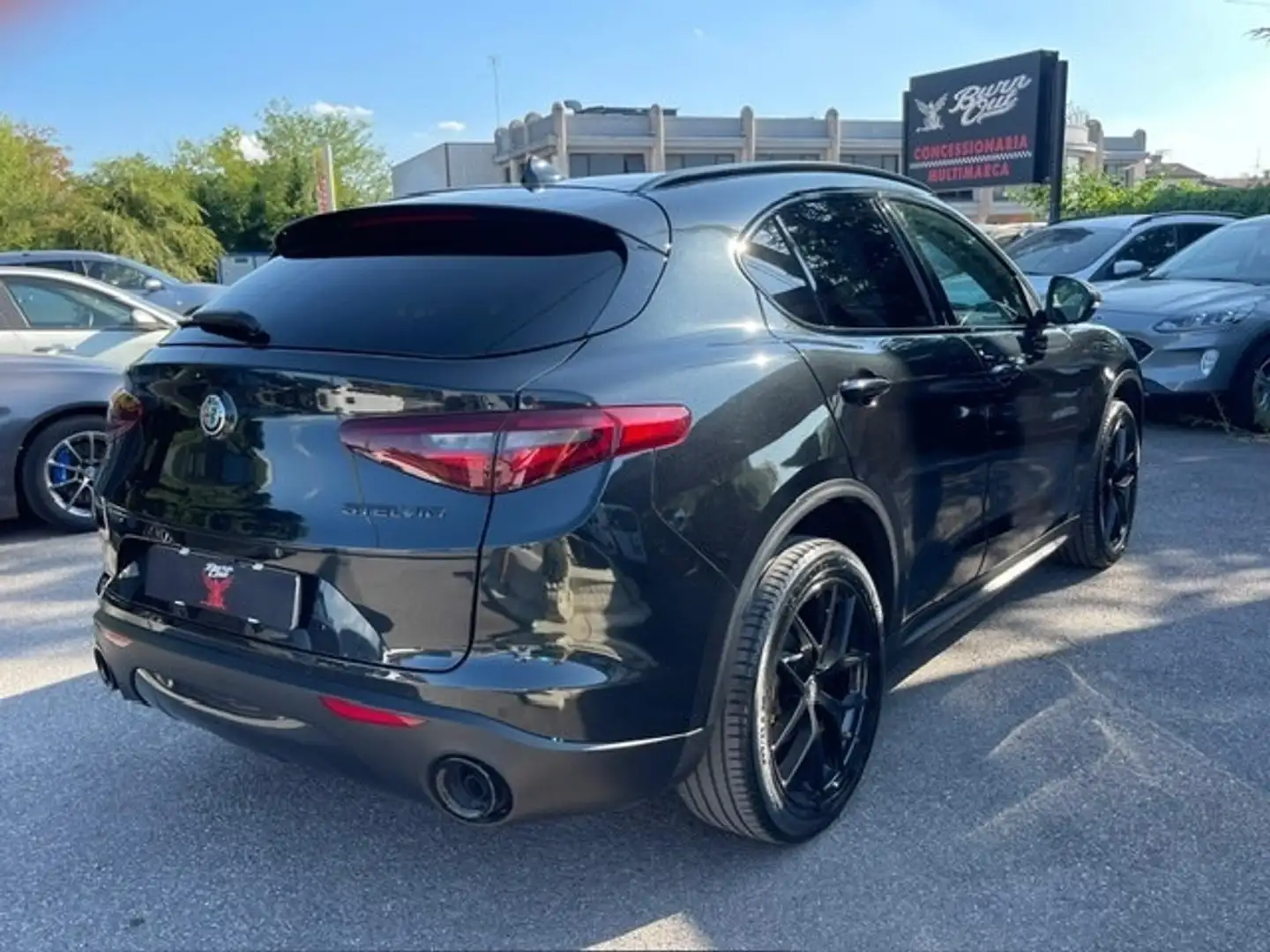 Alfa Romeo Stelvio 2.2 Turbodiesel 210 CV AT8 Q4 super Nero - 2