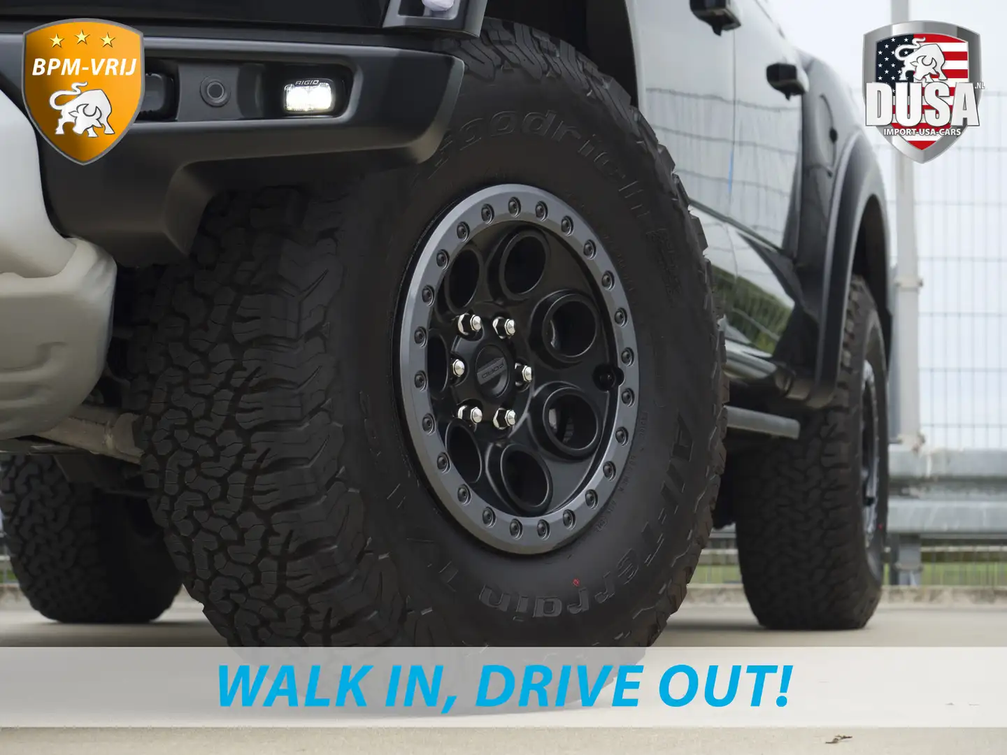 Ford RAPTOR 3.5 V6 | High Output | SuperCrew Full Optio Zwart - 2
