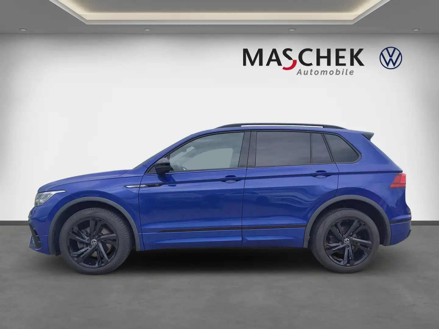 Volkswagen Tiguan R-Line 2.0 TSI 4M DSG AHK Black Rear View ACC VC Blau - 2
