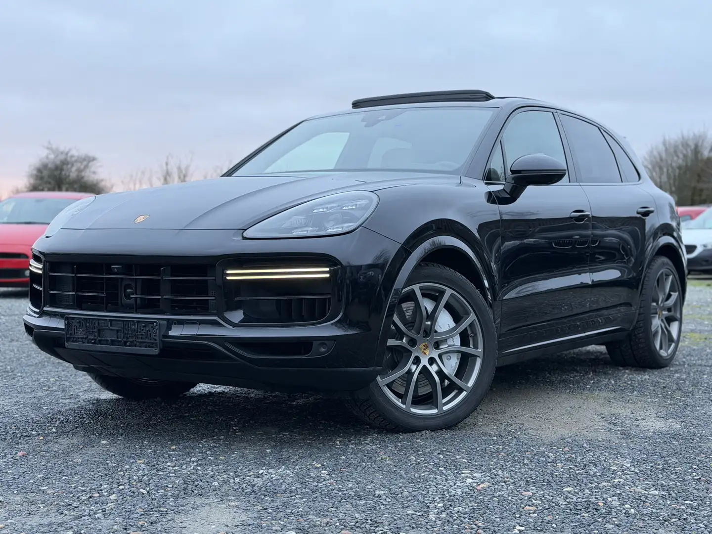 Porsche Cayenne Turbo Pano*PDCC*360*HUD*PDLS+*Chrono*AHK Schwarz - 1