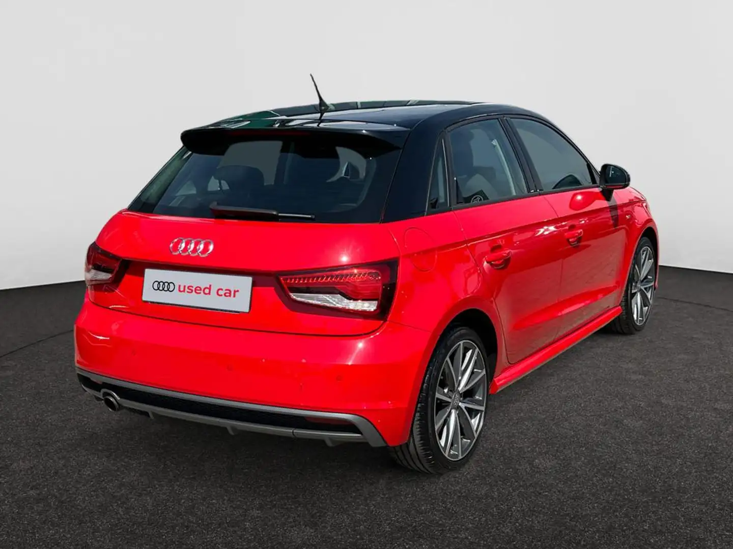 Audi A1 Sportback S-LINE*BLUETOOTH*SENSOREN A*AIRCO*TOPWAY Rood - 2