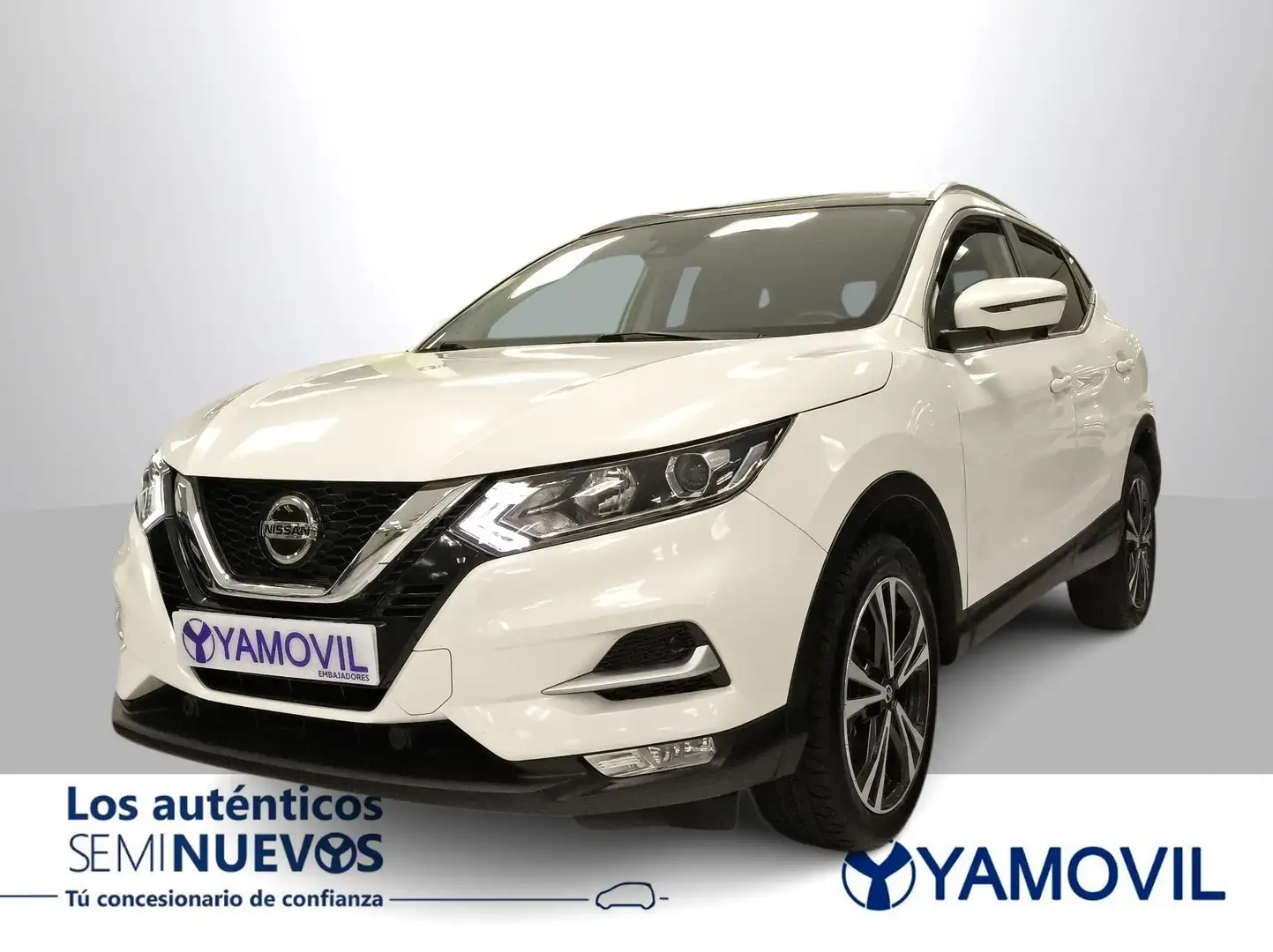 Nissan Qashqai 1.3 DIG-T N-Connecta 4x2 103kW Blanco - 1