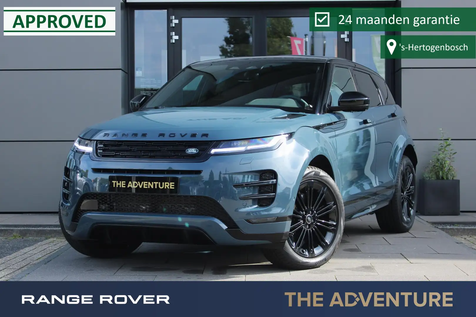 Land Rover Range Rover Evoque P270e AWD Dynamic SE | Pano | 360 suround | Cold C Blauw - 1