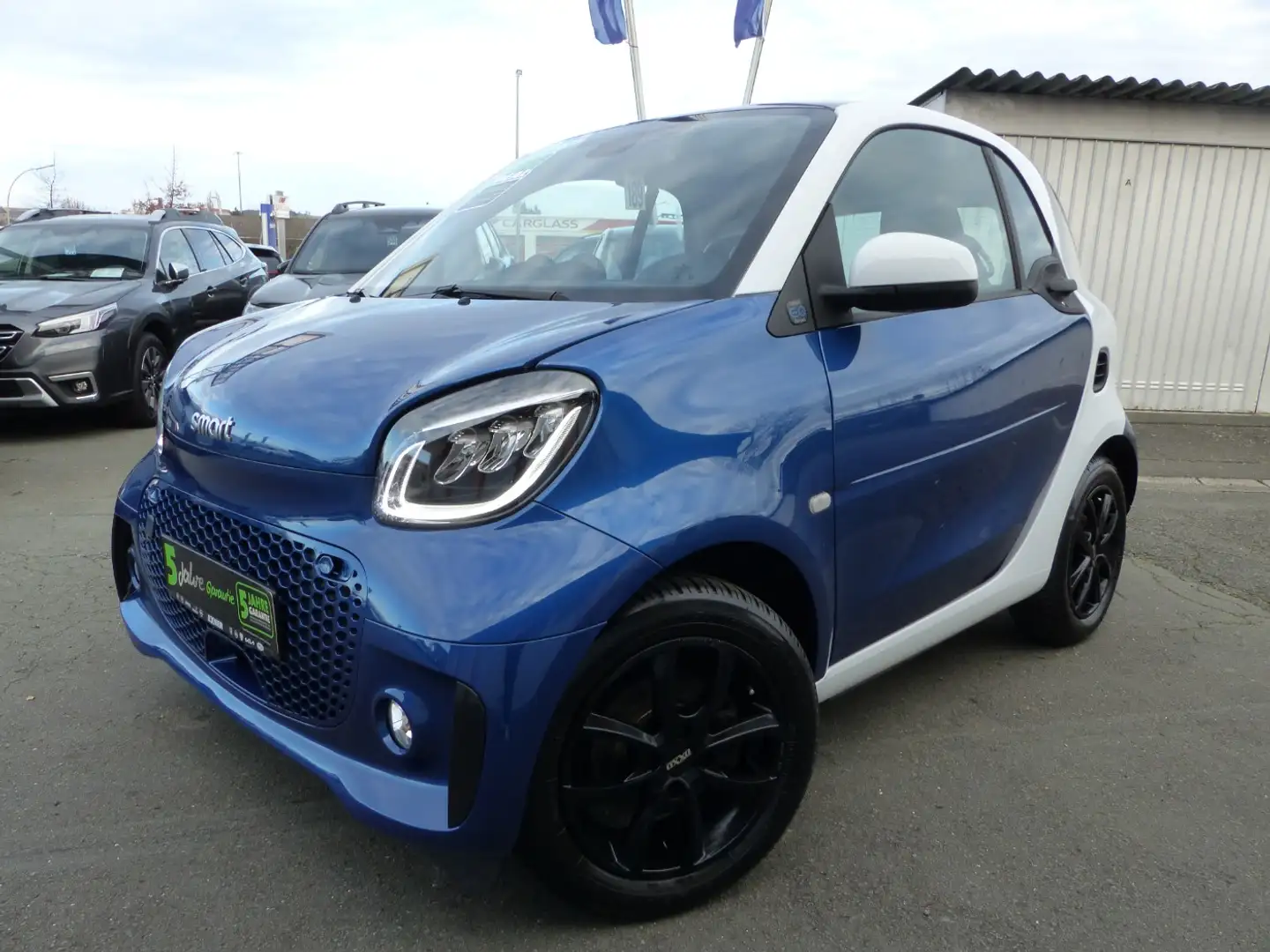smart forTwo coupe EQ PASSION LED+Navi+SHZ+Kam.+KlimaA Blau - 2
