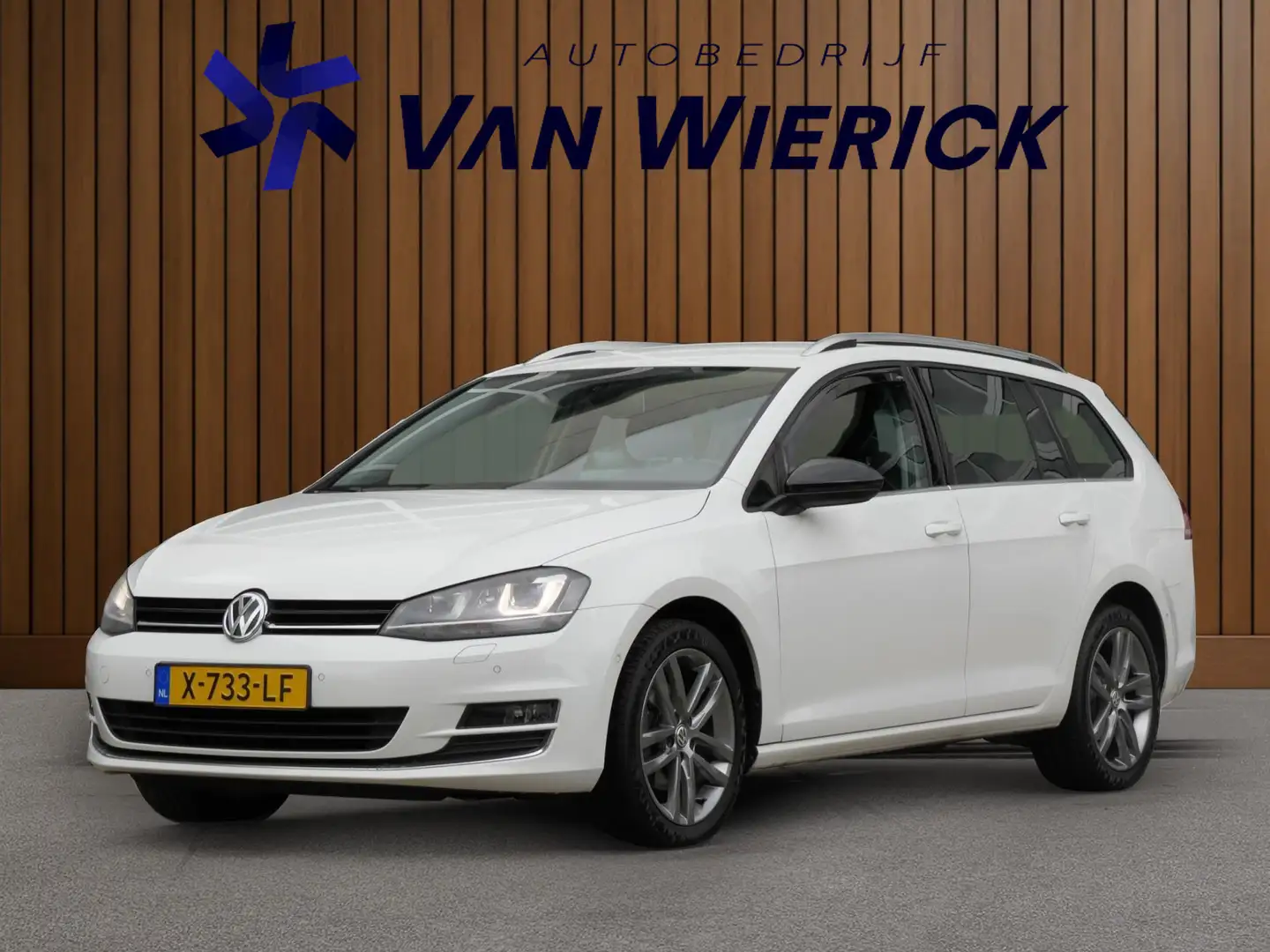 Volkswagen Golf Variant 1.4 TSI Highline 122PK | Xenon | Half leder/stof | Wit - 1
