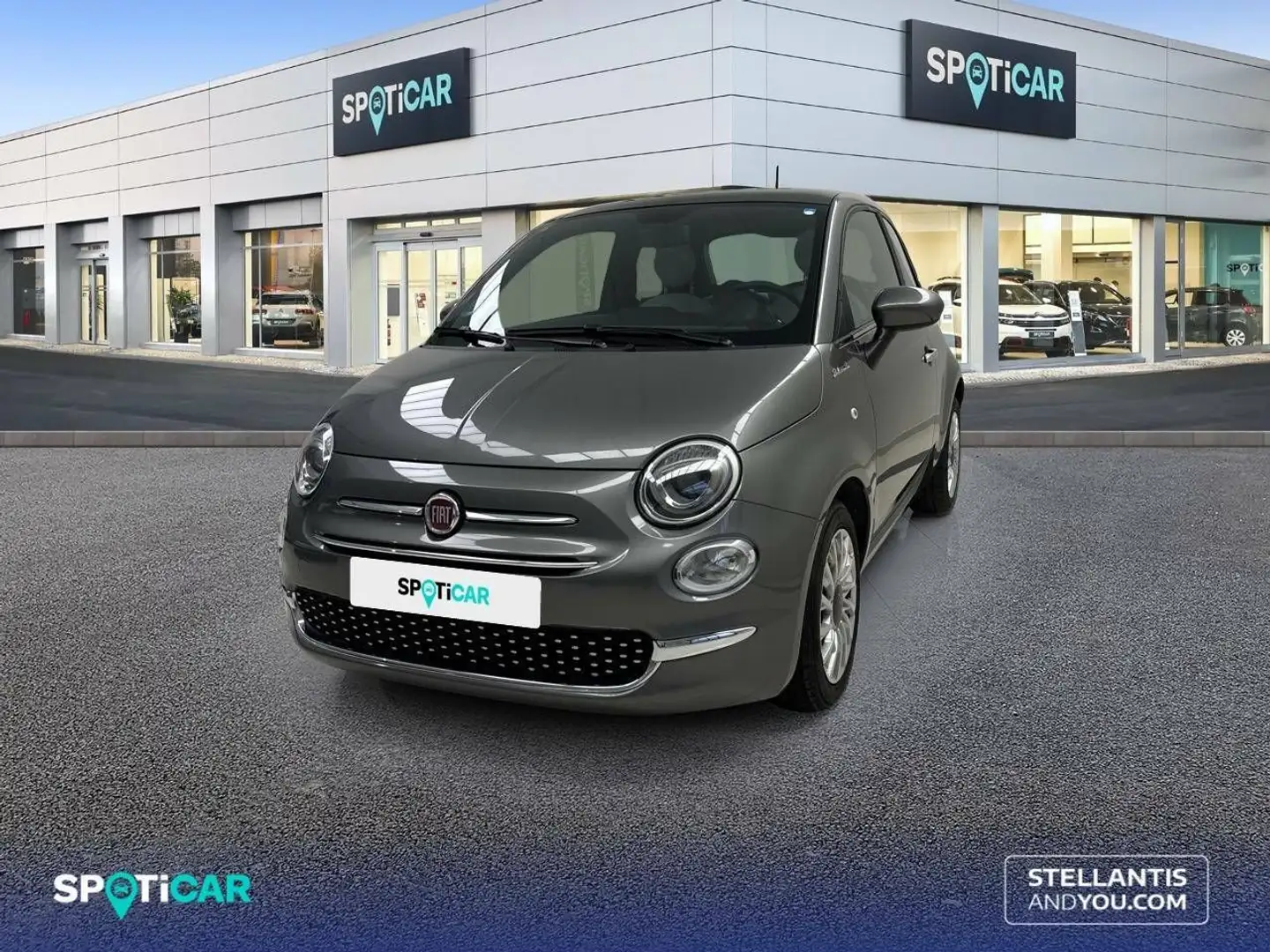 Fiat 500 1.0 Hybrid 51KW (70 CV) Dolcevita Gris - 1