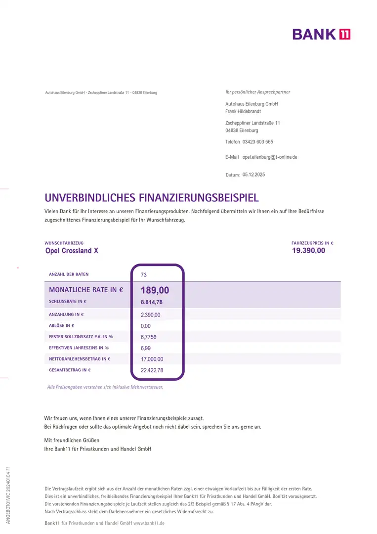 Opel Crossland 1.2 Eleg.130PS AT LED-Licht,Navi,Rückfahrkamera Silver - 2