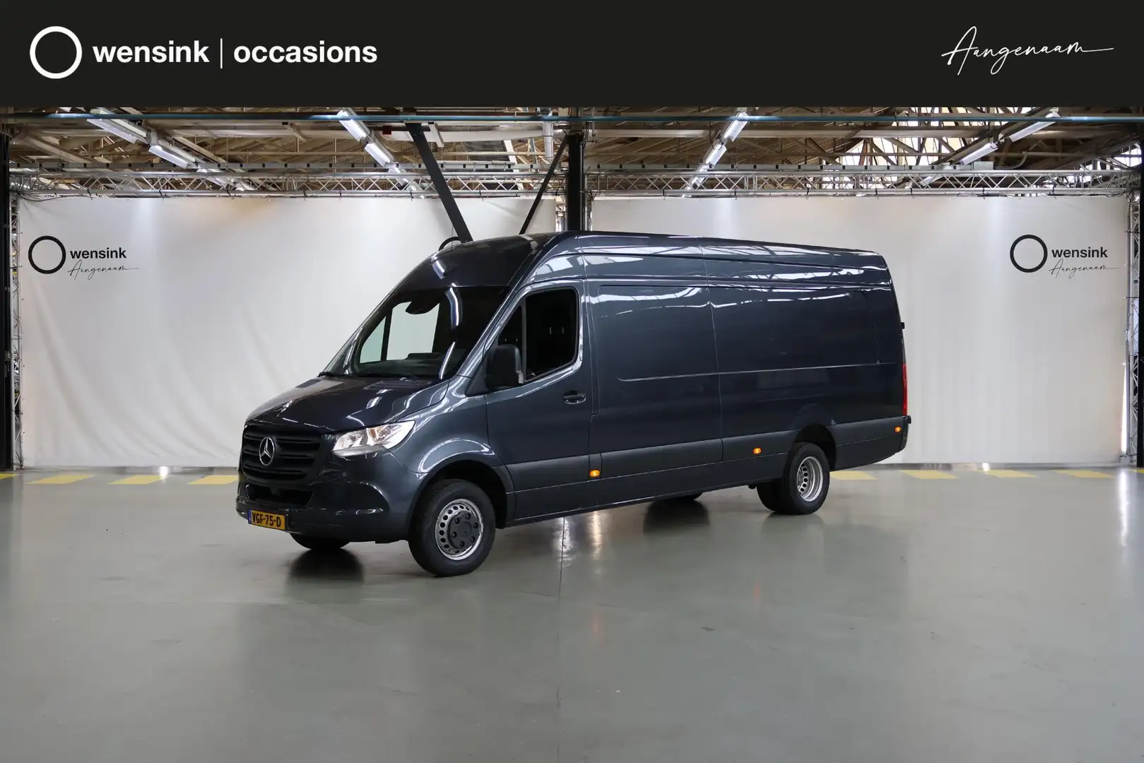 Mercedes-Benz Sprinter 519 3.0 V6 CDI L4 H2 | Camera | Standkachel | Navi Gris - 1
