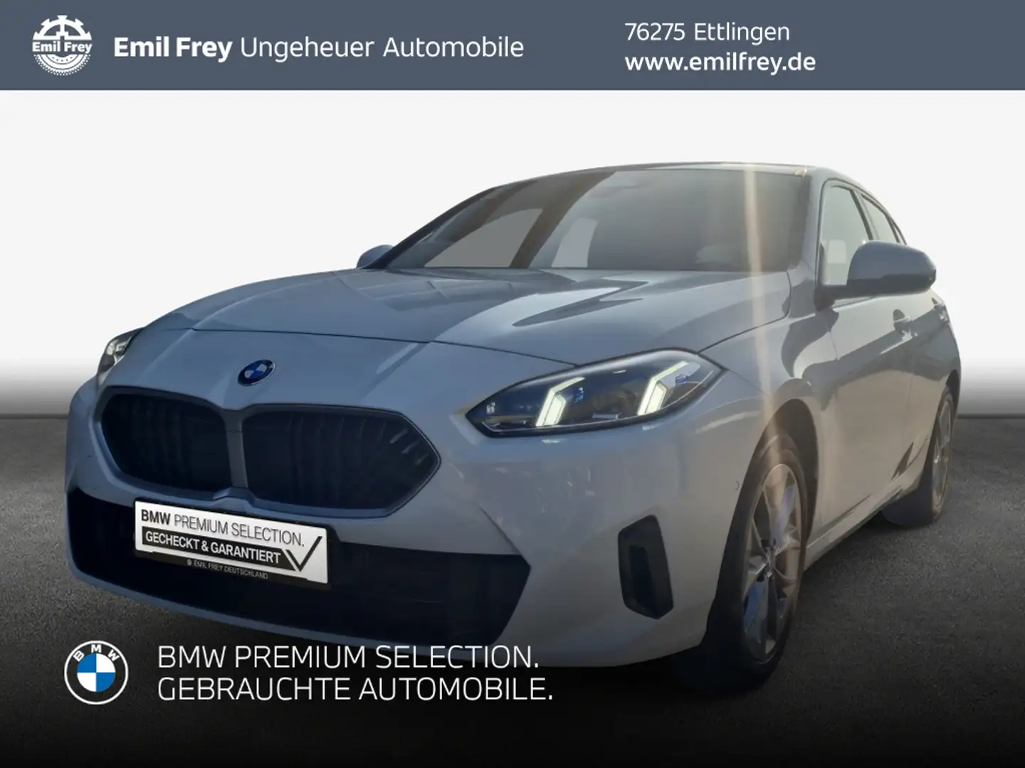 BMW 120 i Aut. LED AHK Komfortzugang Lenkradheizung Weiß - 1