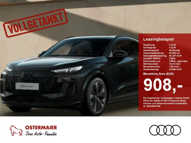 Audi SQ6 e-tron Sportback e-tron 360 kW 490PS quattro PANO,AHK,HuD