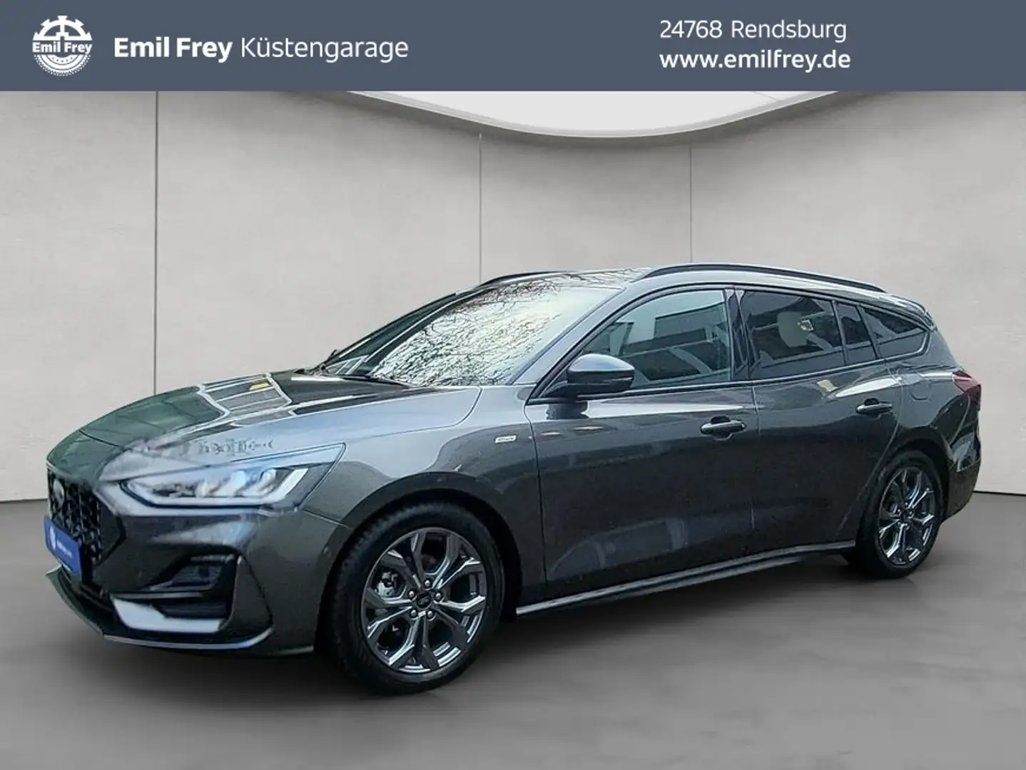 Ford Focus Turnier 1.0 EcoBoost Hybrid Aut. ST-LINE X Gris - 1