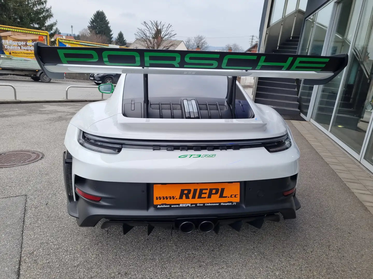 Porsche 992 GT3 RS Neuwagen 2/25 Clubsport Carbon Leder Lift Fehér - 2