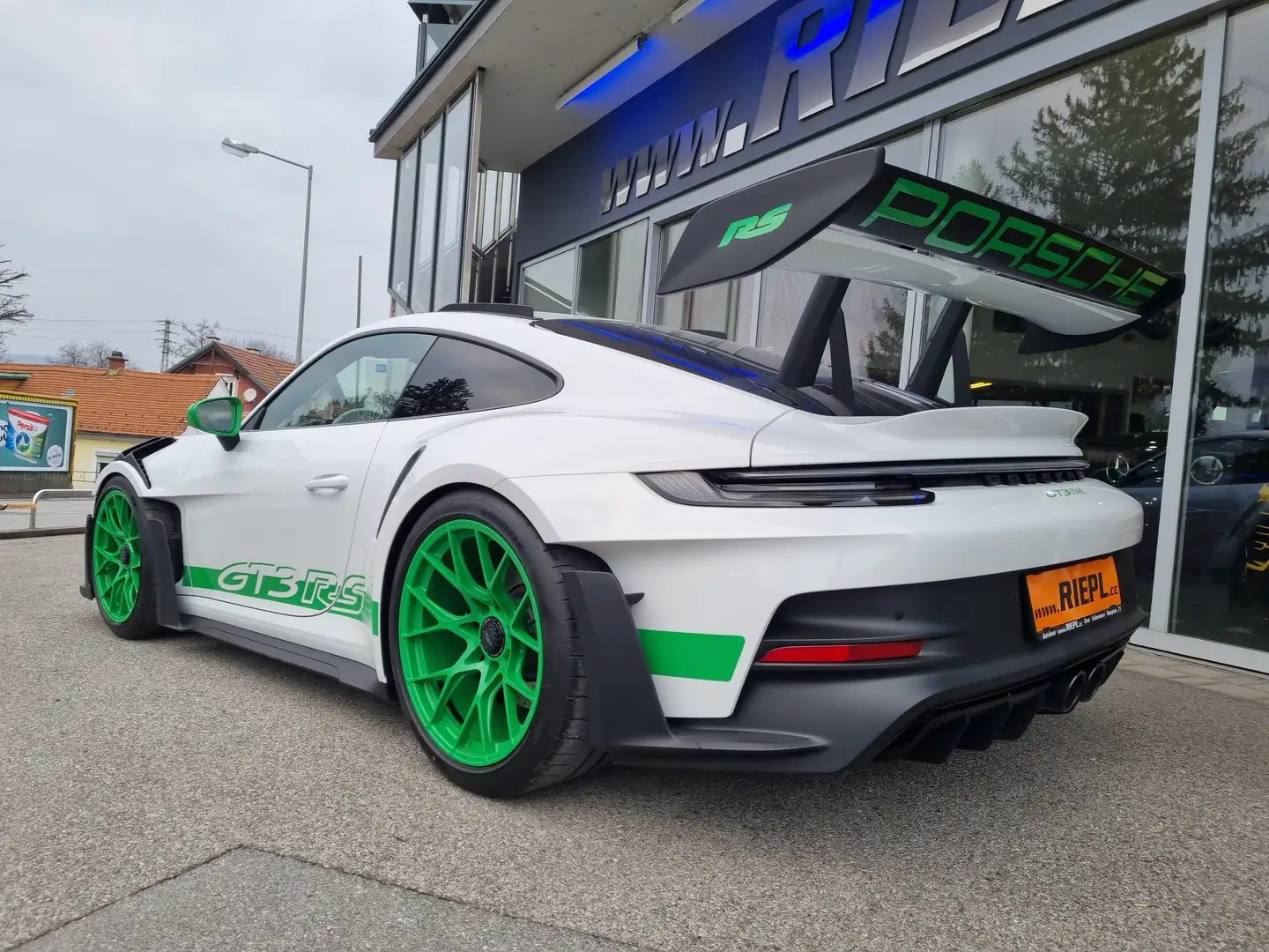 Porsche 992 GT3 RS Neuwagen 2/25 Clubsport Carbon Leder Lift Fehér - 1
