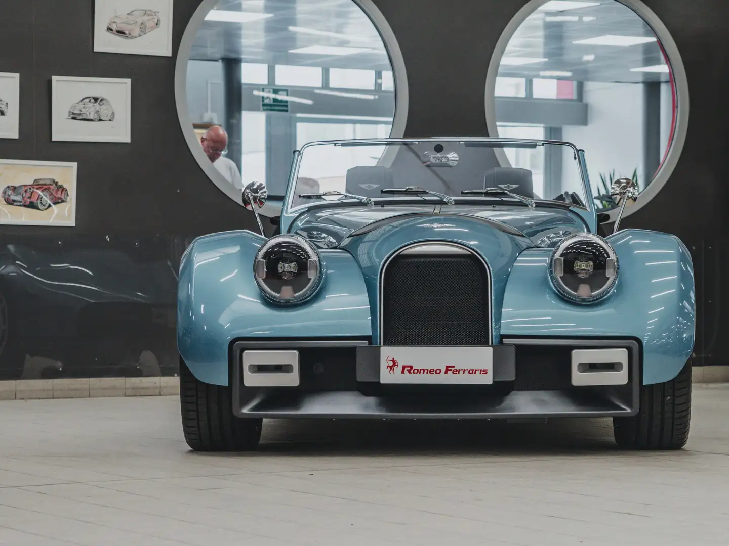 Morgan Plus Six Supersport First Glance Blau - 2