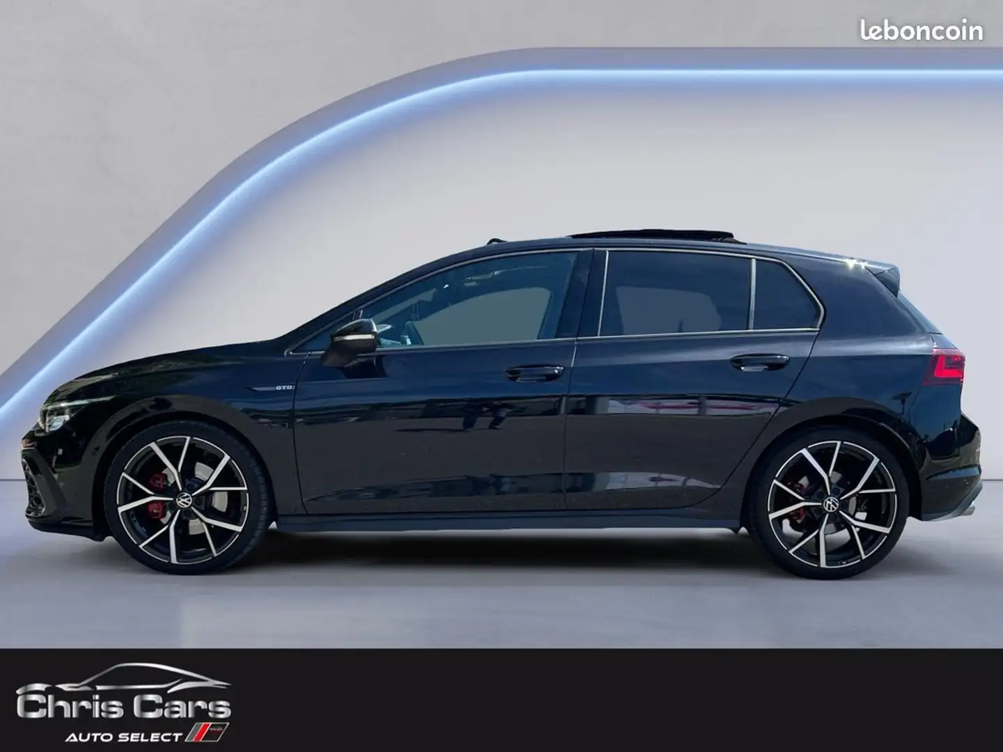 Volkswagen Golf 8 GTD 200cv , GARANTIE VW Noir - 2