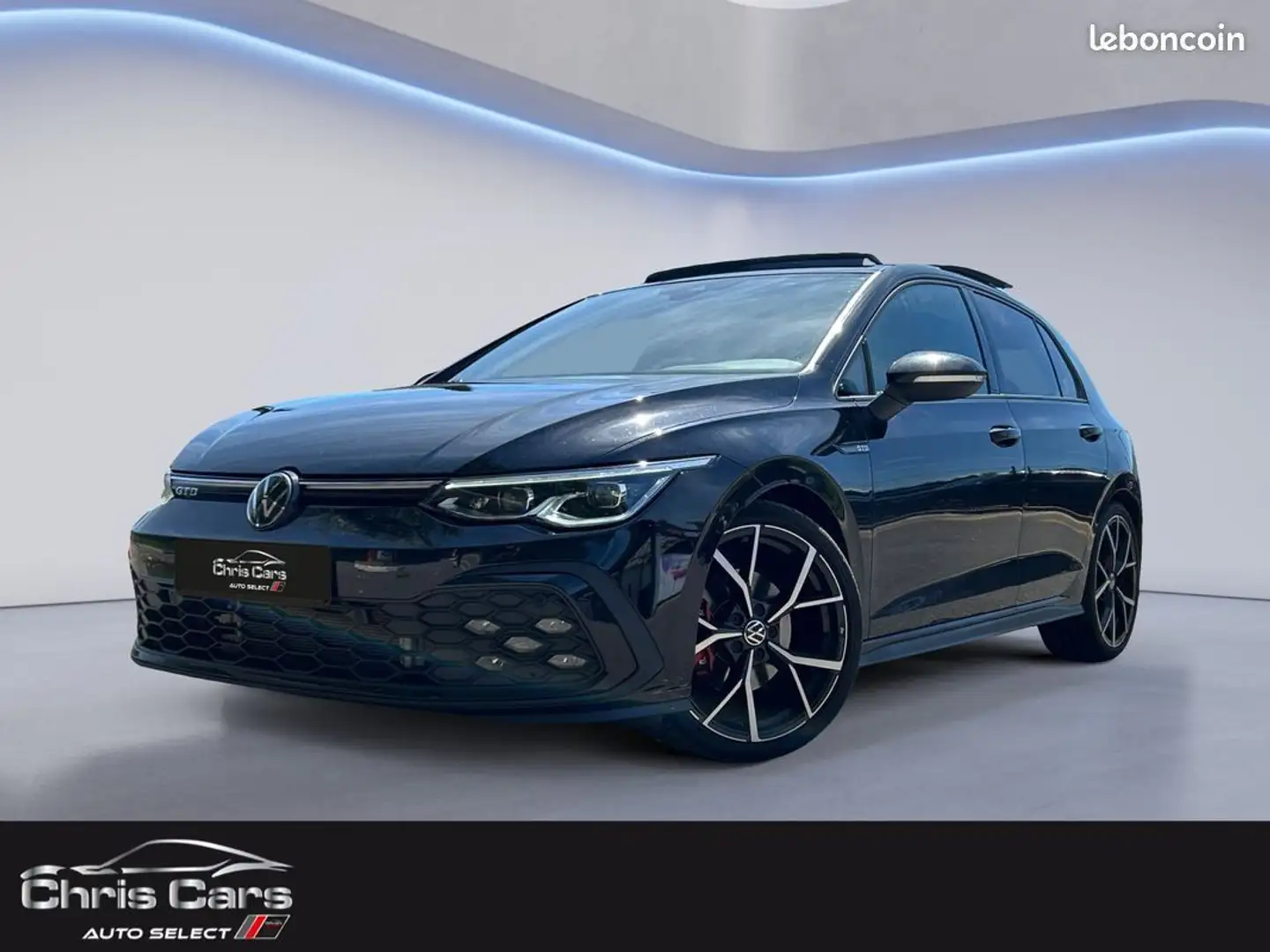 Volkswagen Golf 8 GTD 200cv , GARANTIE VW Negro - 1