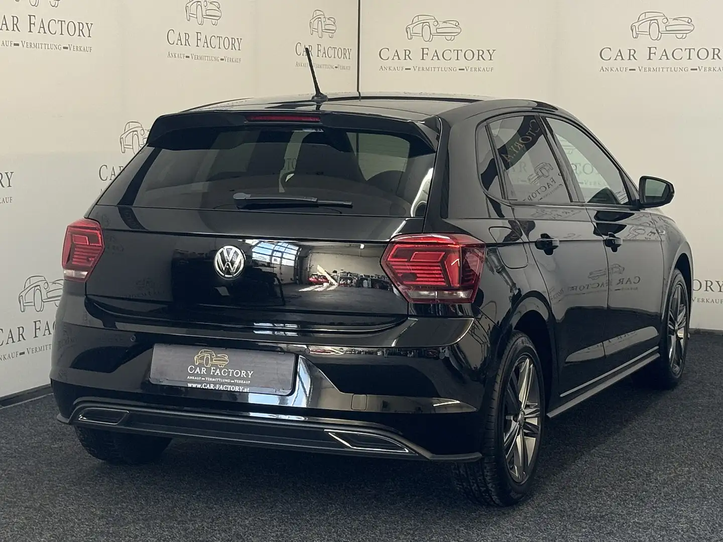 Volkswagen Polo 1,0 Sport R-Line Schwarz - 2